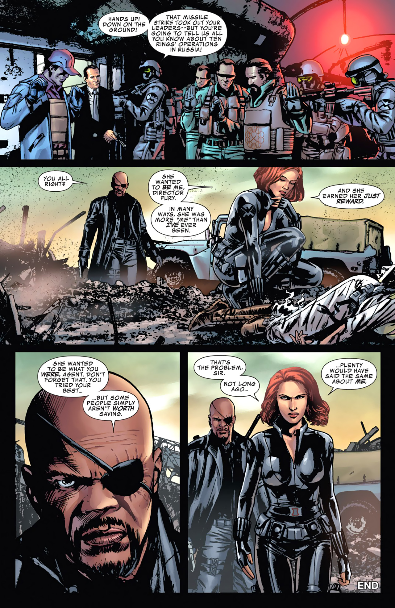Read online Marvel's The Avengers: Black Widow Strikes comic -  Issue #3 - 22