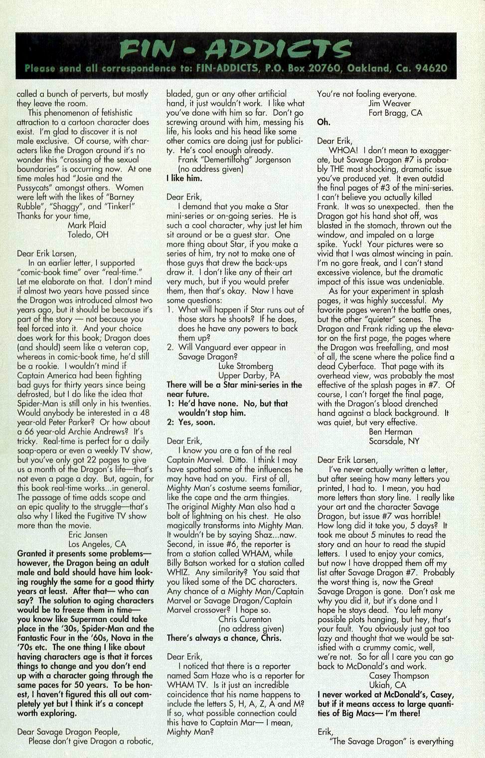 Read online The Savage Dragon (1993) comic -  Issue #9 - 37