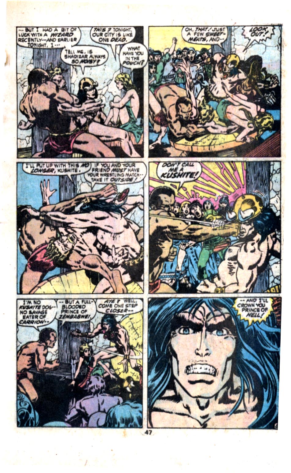 Read online Giant-Size Conan comic -  Issue #3 - 38