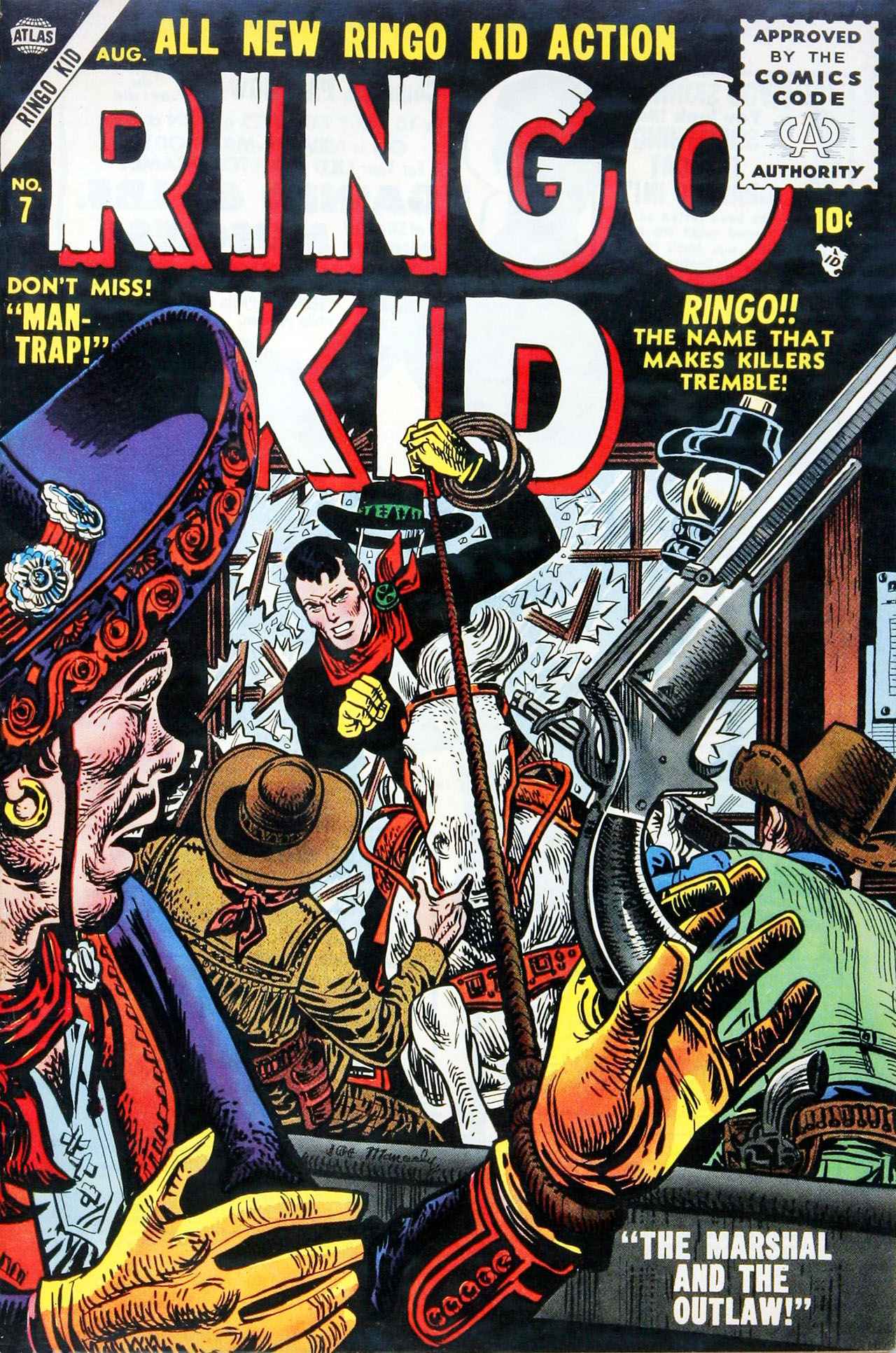 Read online Ringo Kid comic -  Issue #7 - 1