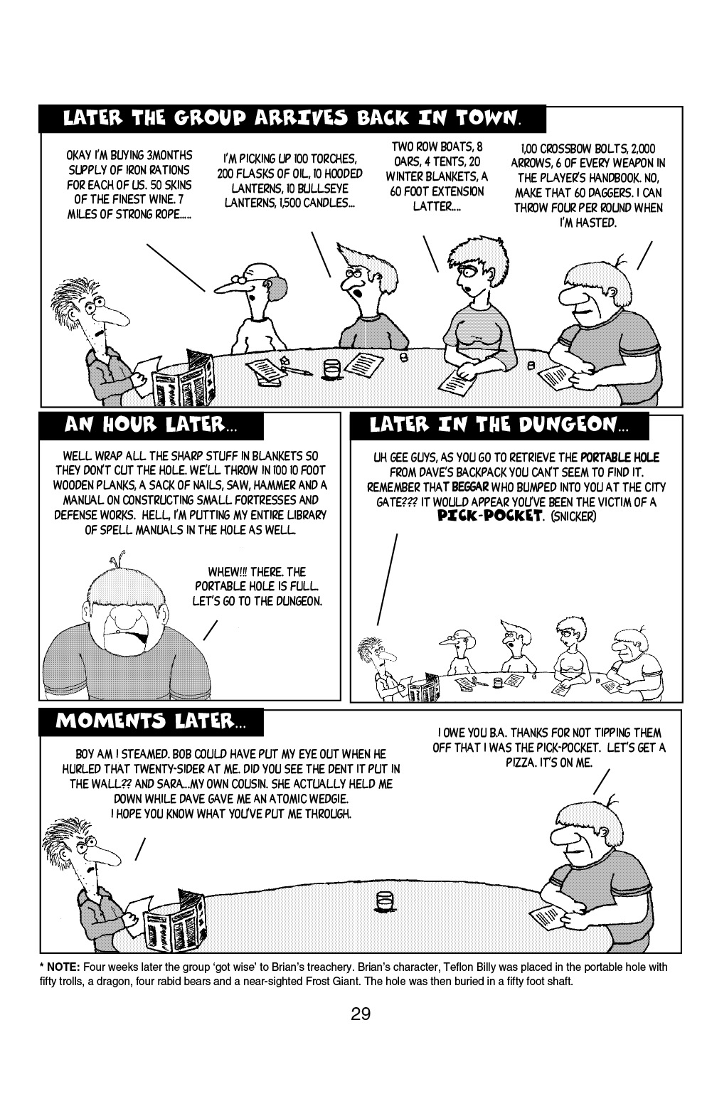 Read online Knights of the Dinner Table comic -  Issue #4 - 31