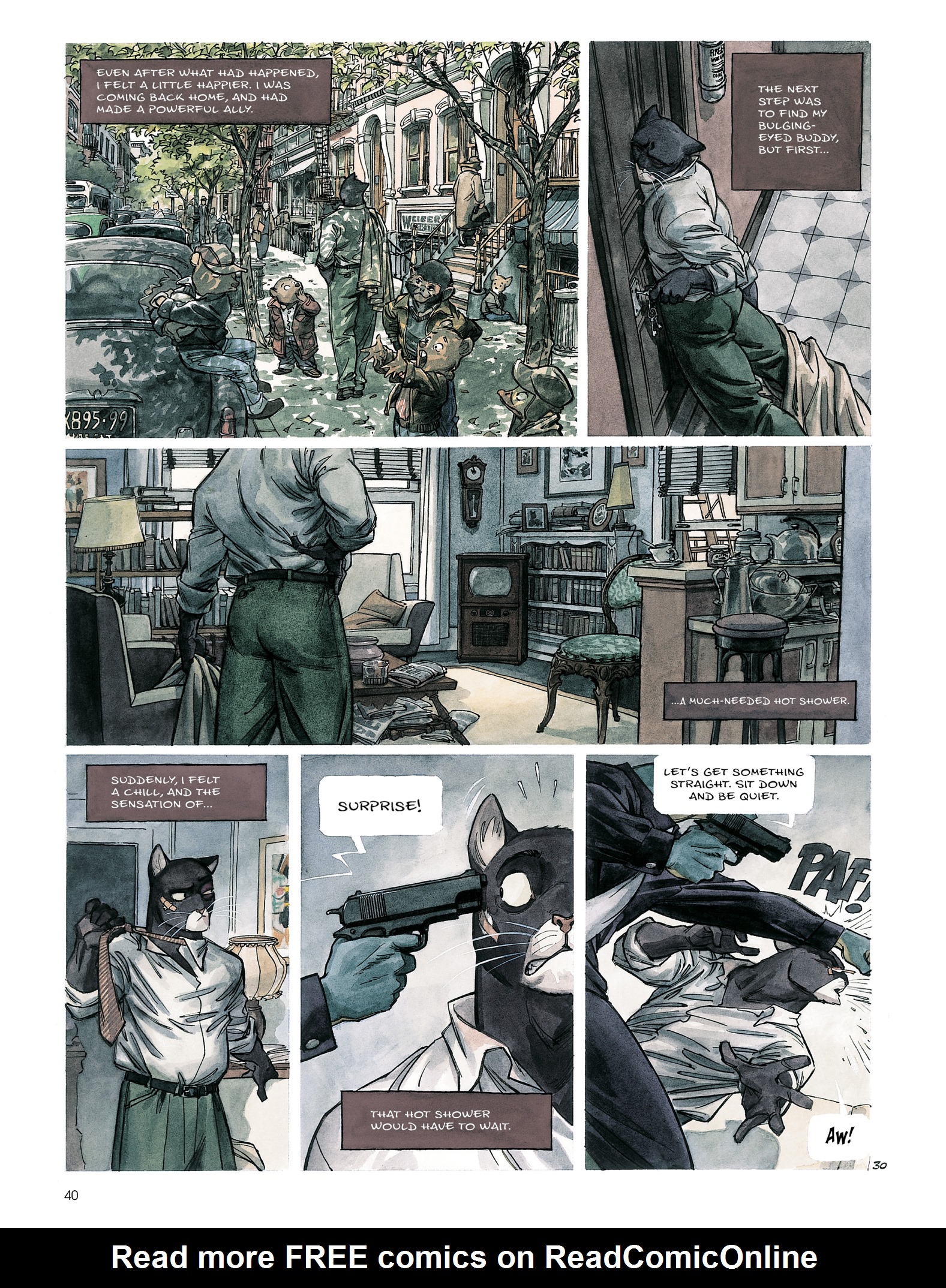 Read online Blacksad: The Collected Stories comic -  Issue # TPB (Part 1) - 42