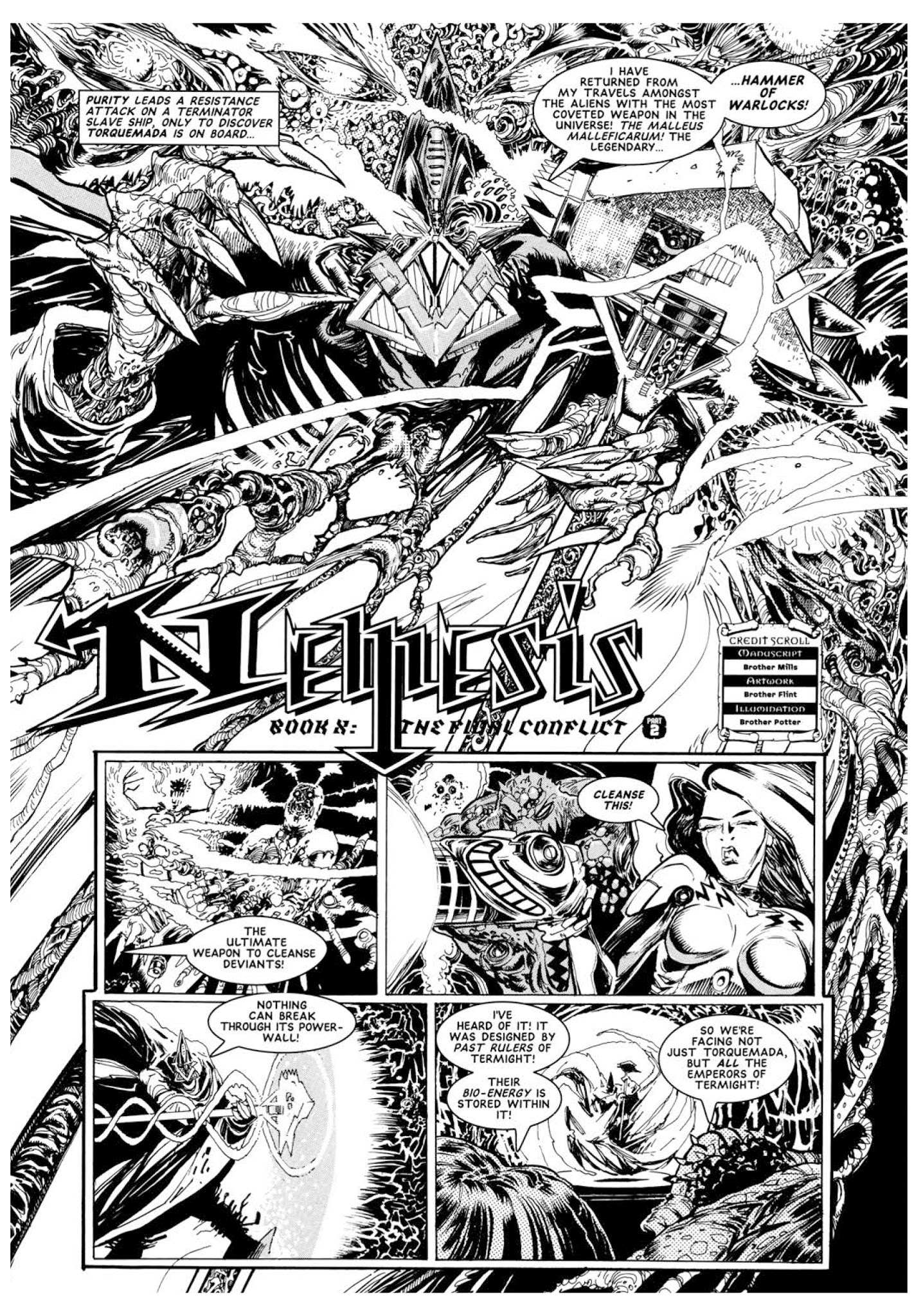 Read online The Complete Nemesis The Warlock comic -  Issue # TPB 3 - 151