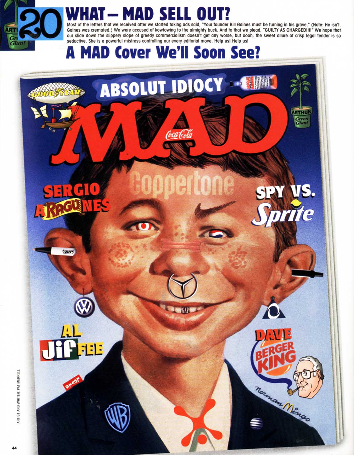 Read online MAD comic -  Issue #413 - 47