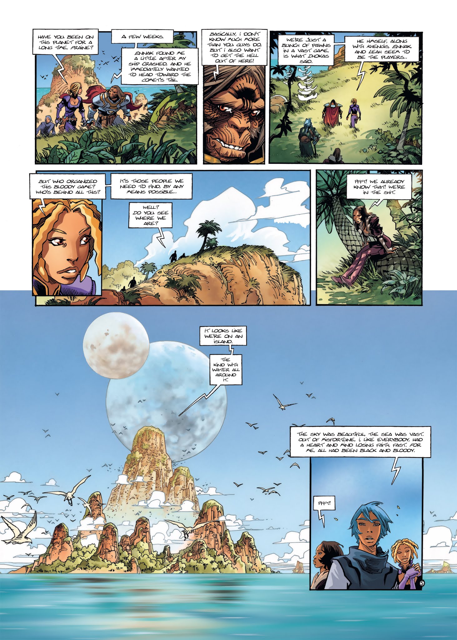 Read online Ythaq comic -  Issue #6 - 7
