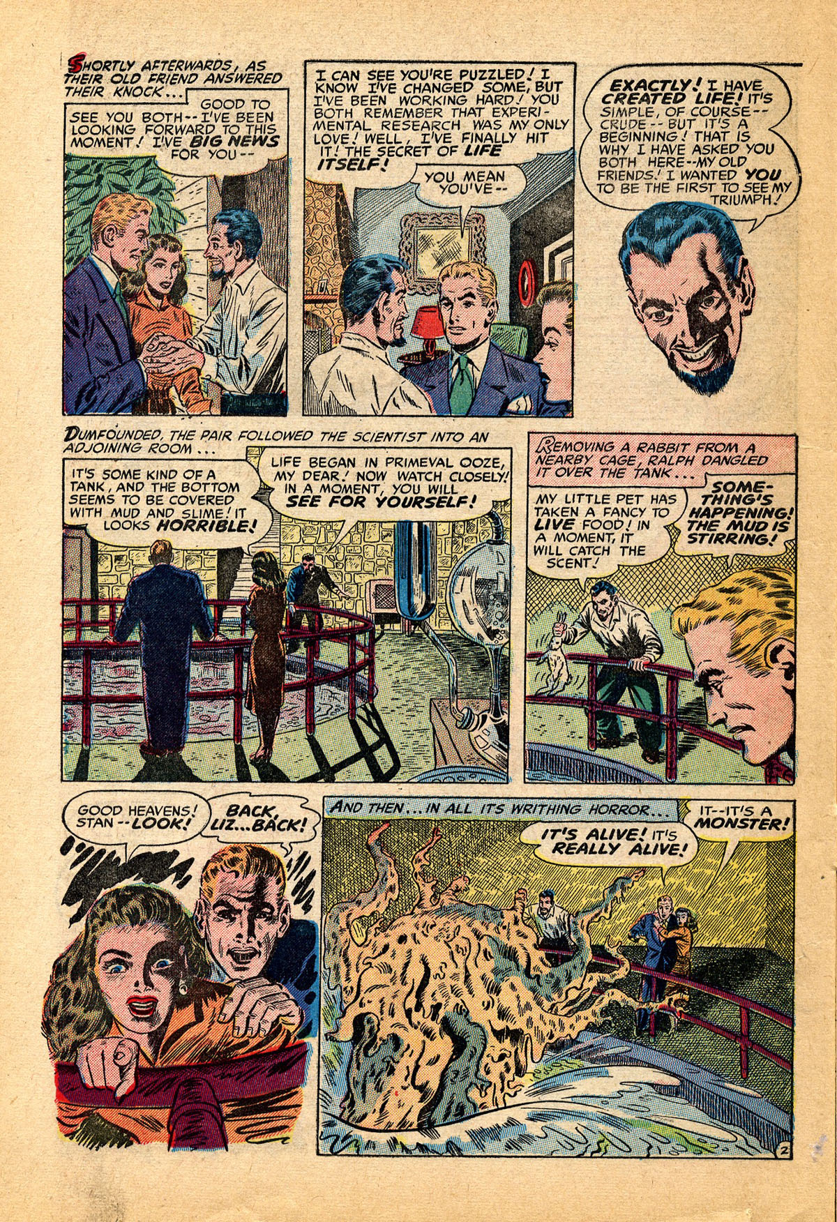 Read online Adventures Into The Unknown comic -  Issue #51 - 28