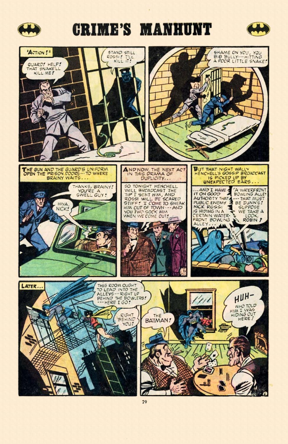 Read online Batman (1940) comic -  Issue #261 - 29