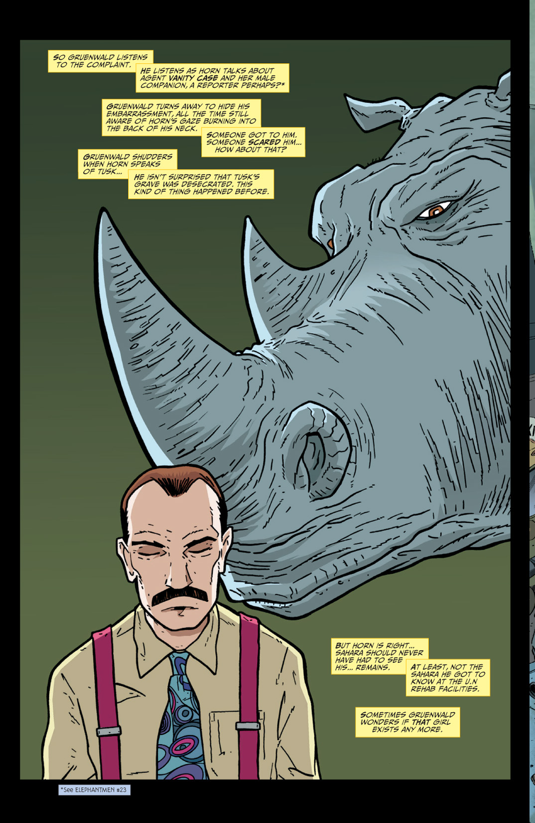 Read online Elephantmen comic -  Issue #25 - 14