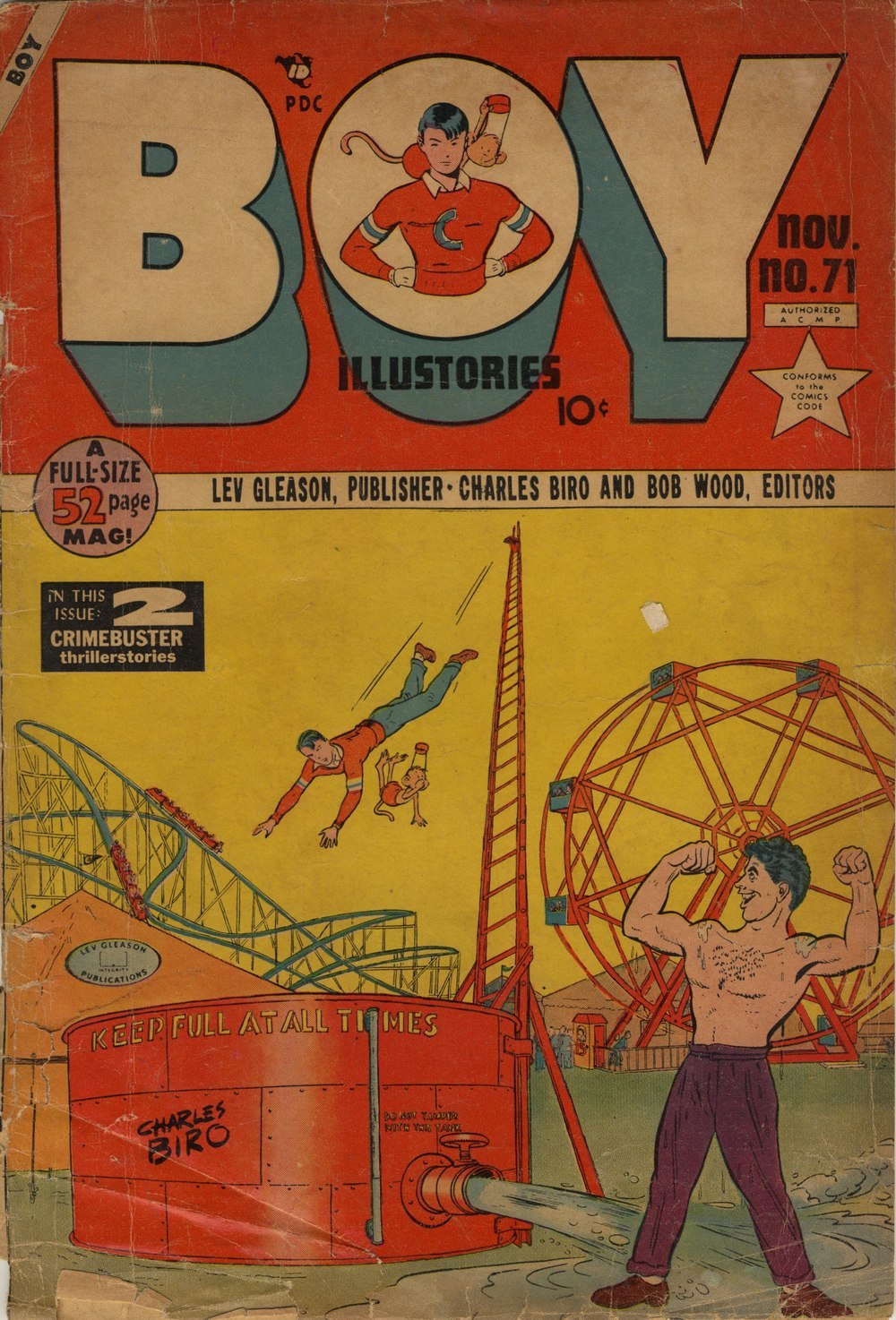 Read online Boy Comics comic -  Issue #71 - 1