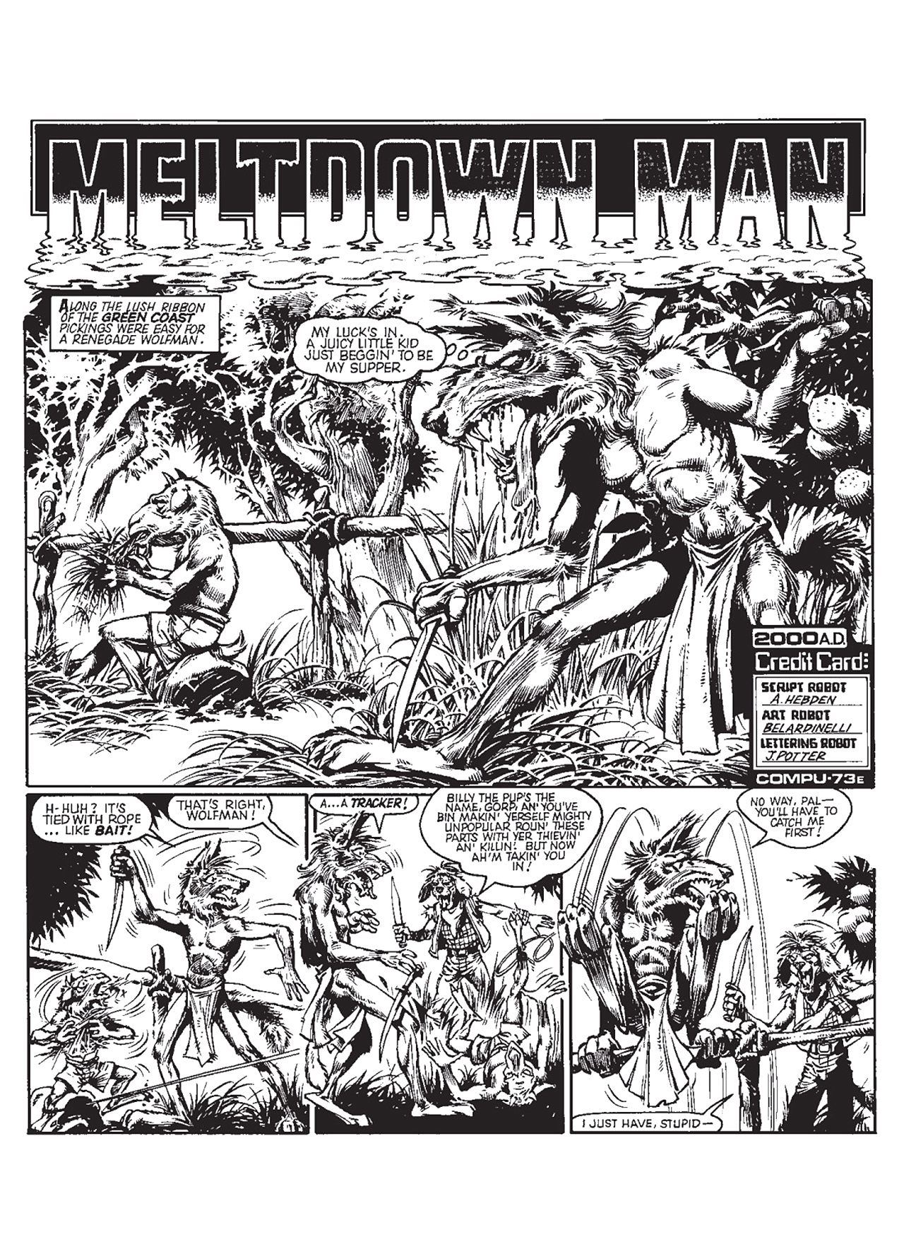 Read online Meltdown Man comic -  Issue # TPB - 157