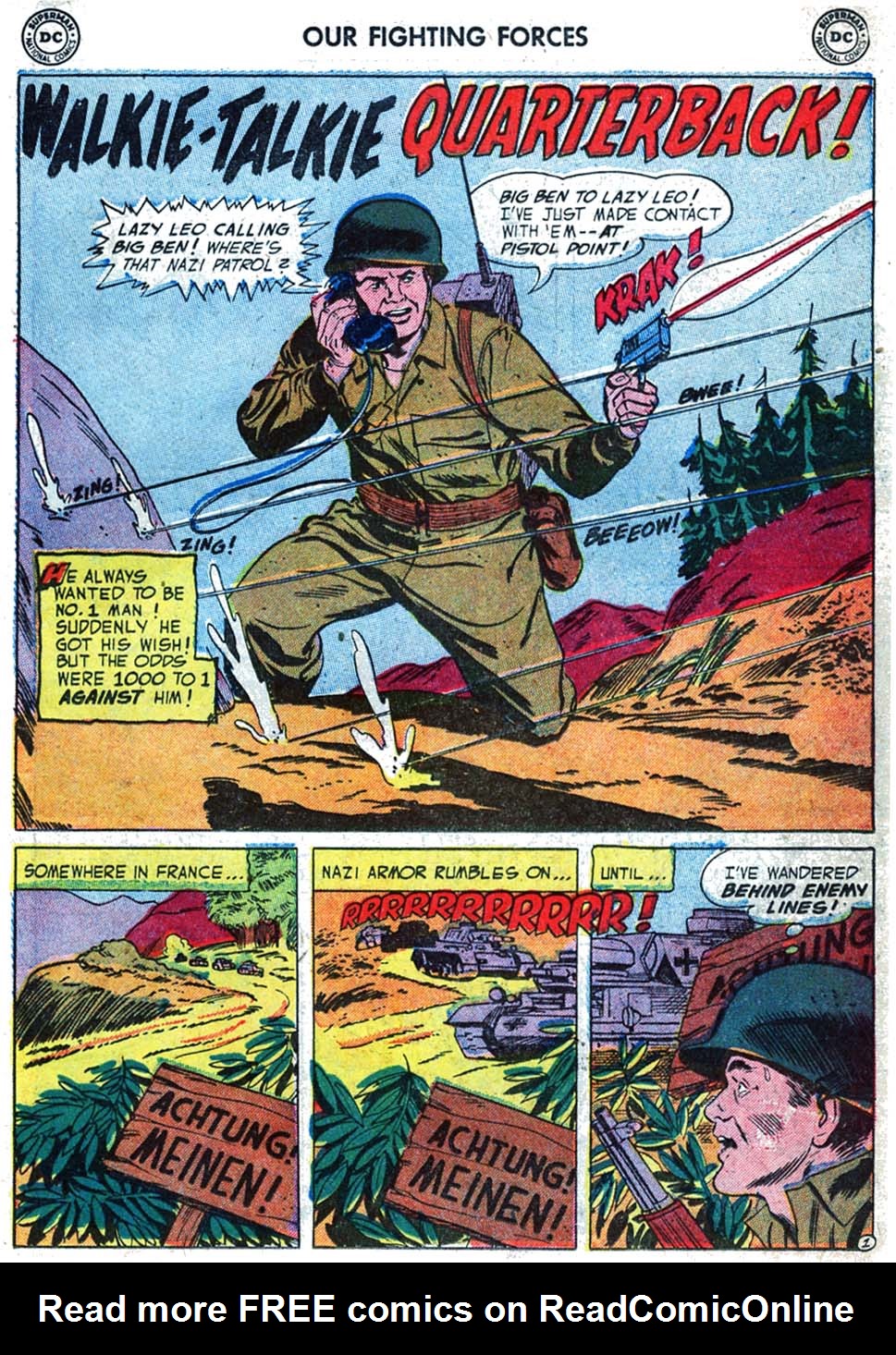 Read online Our Fighting Forces comic -  Issue #3 - 19