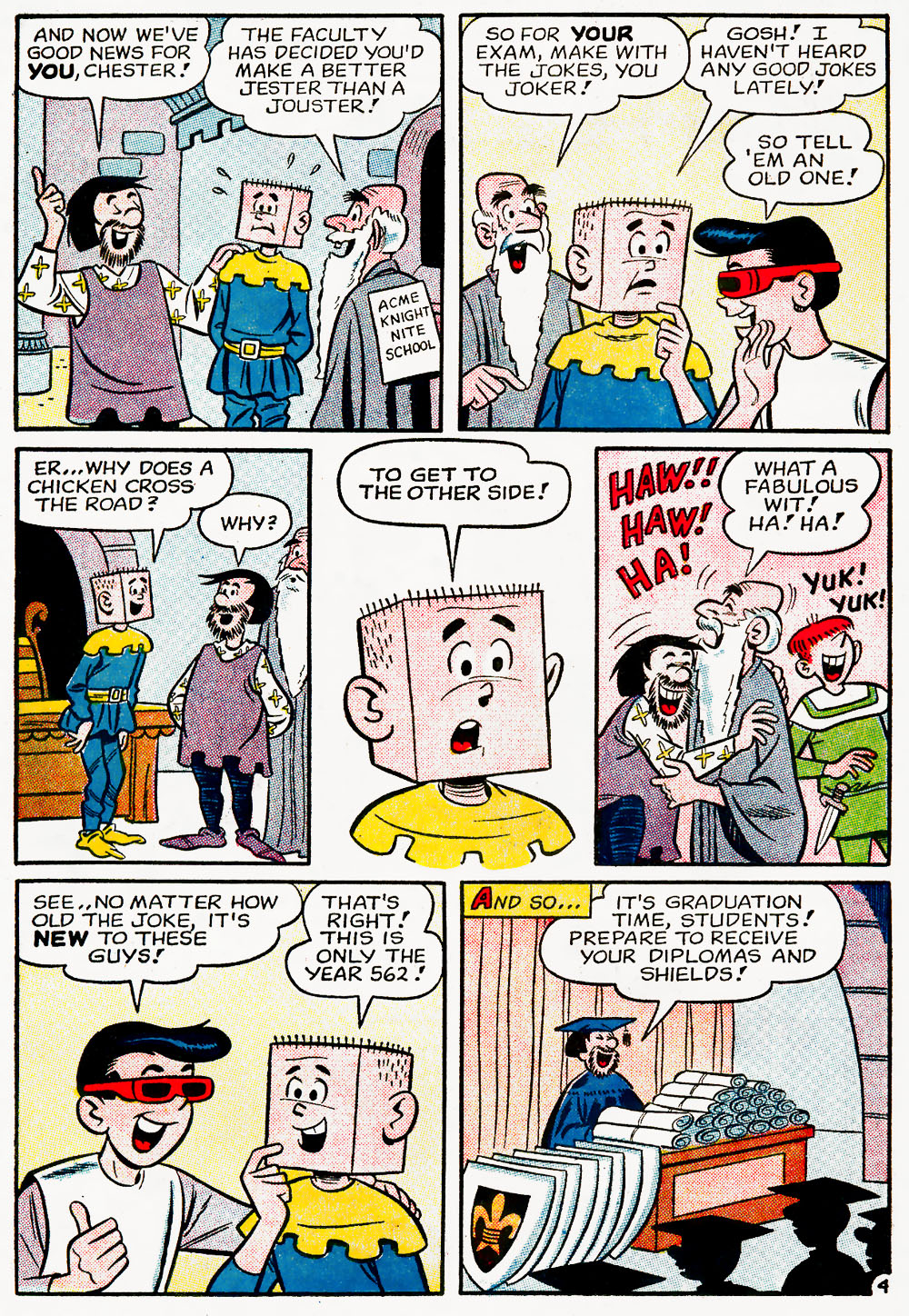 Read online Archie's Madhouse comic -  Issue #24 - 29
