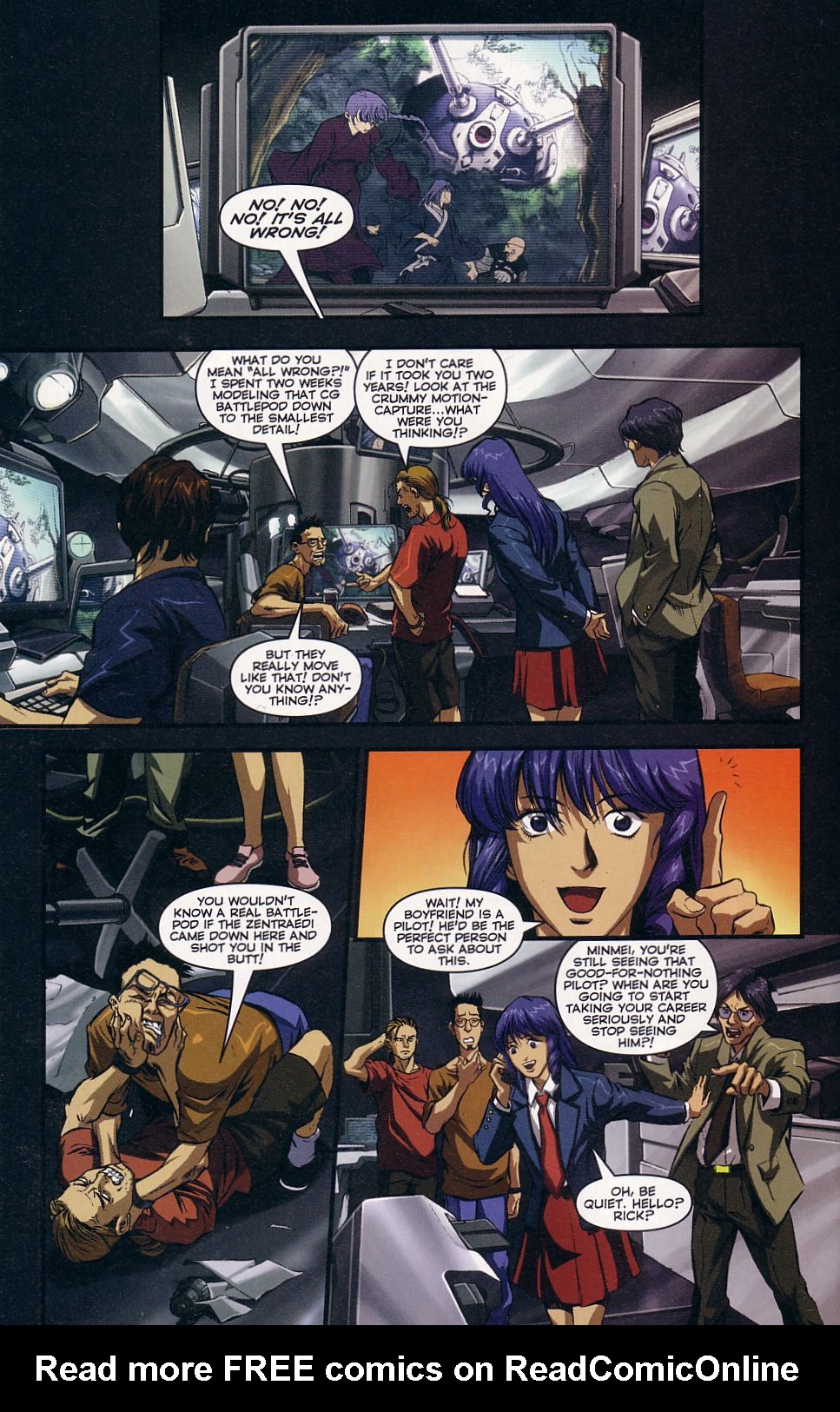 Read online Robotech: Love and War comic -  Issue #3 - 23