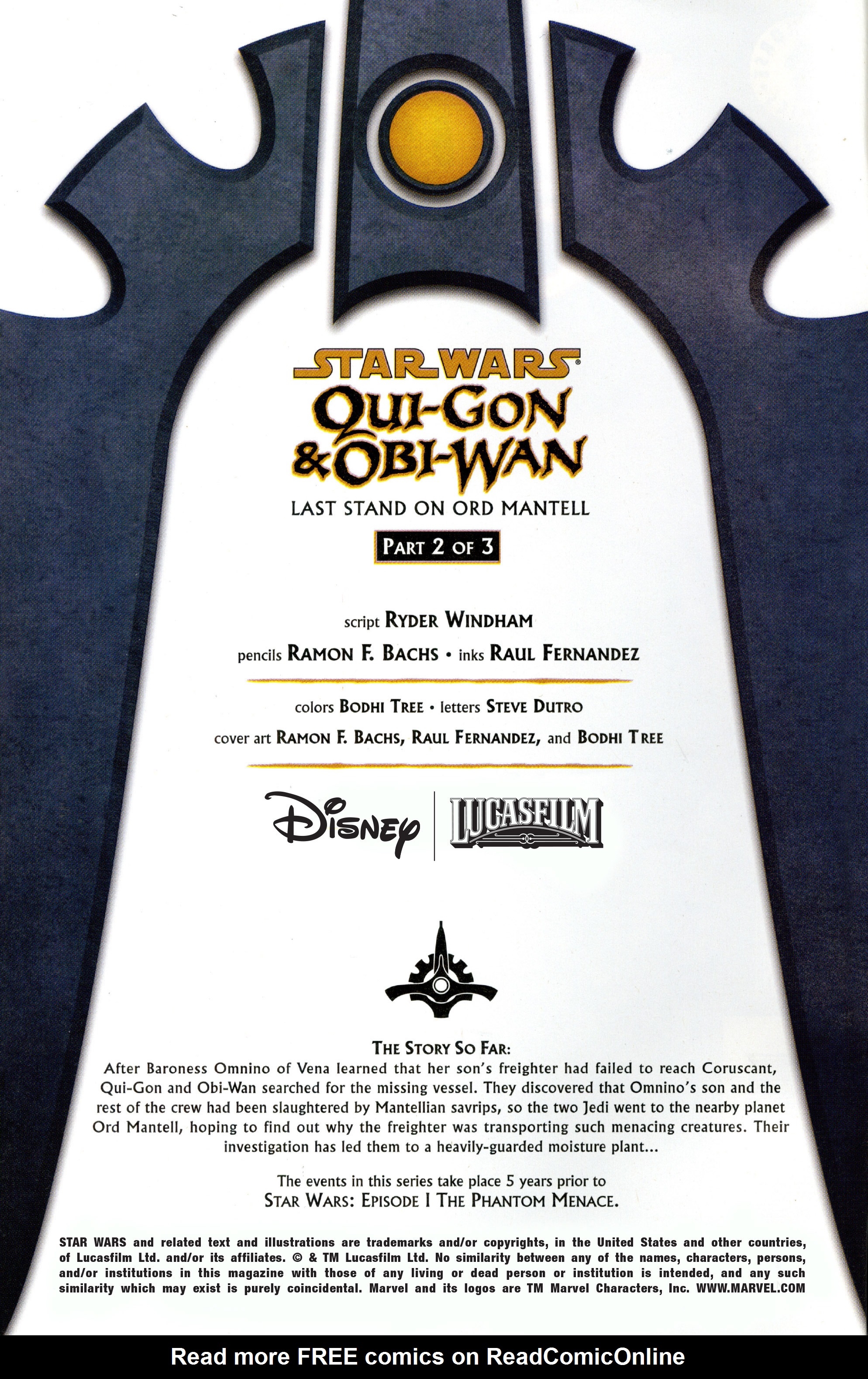 Read online Star Wars: Qui-Gon & Obi-Wan - Last Stand on Ord Mantell comic -  Issue #2 - 2