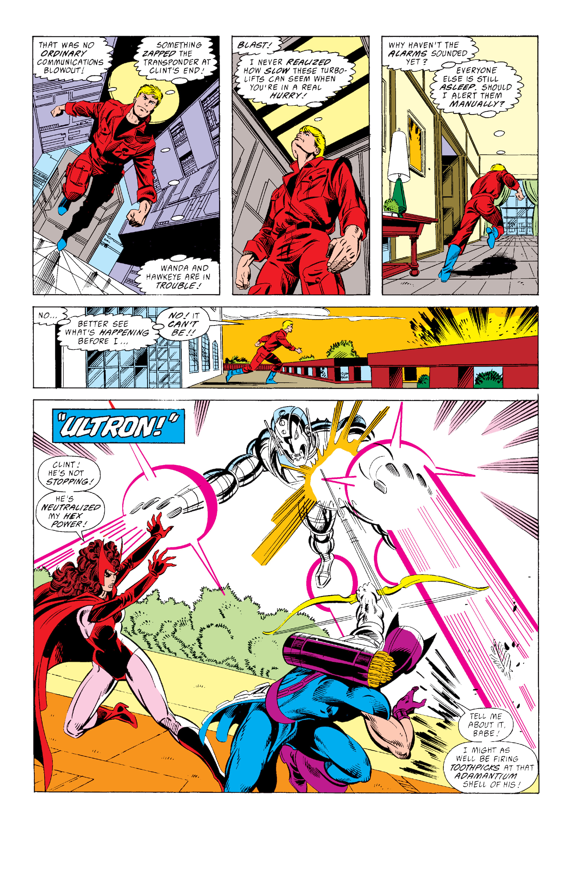 Read online Avengers West Coast Epic Collection: How The West Was Won comic -  Issue #Avengers West Coast Epic Collection Vision Quest (Part 2) - 61