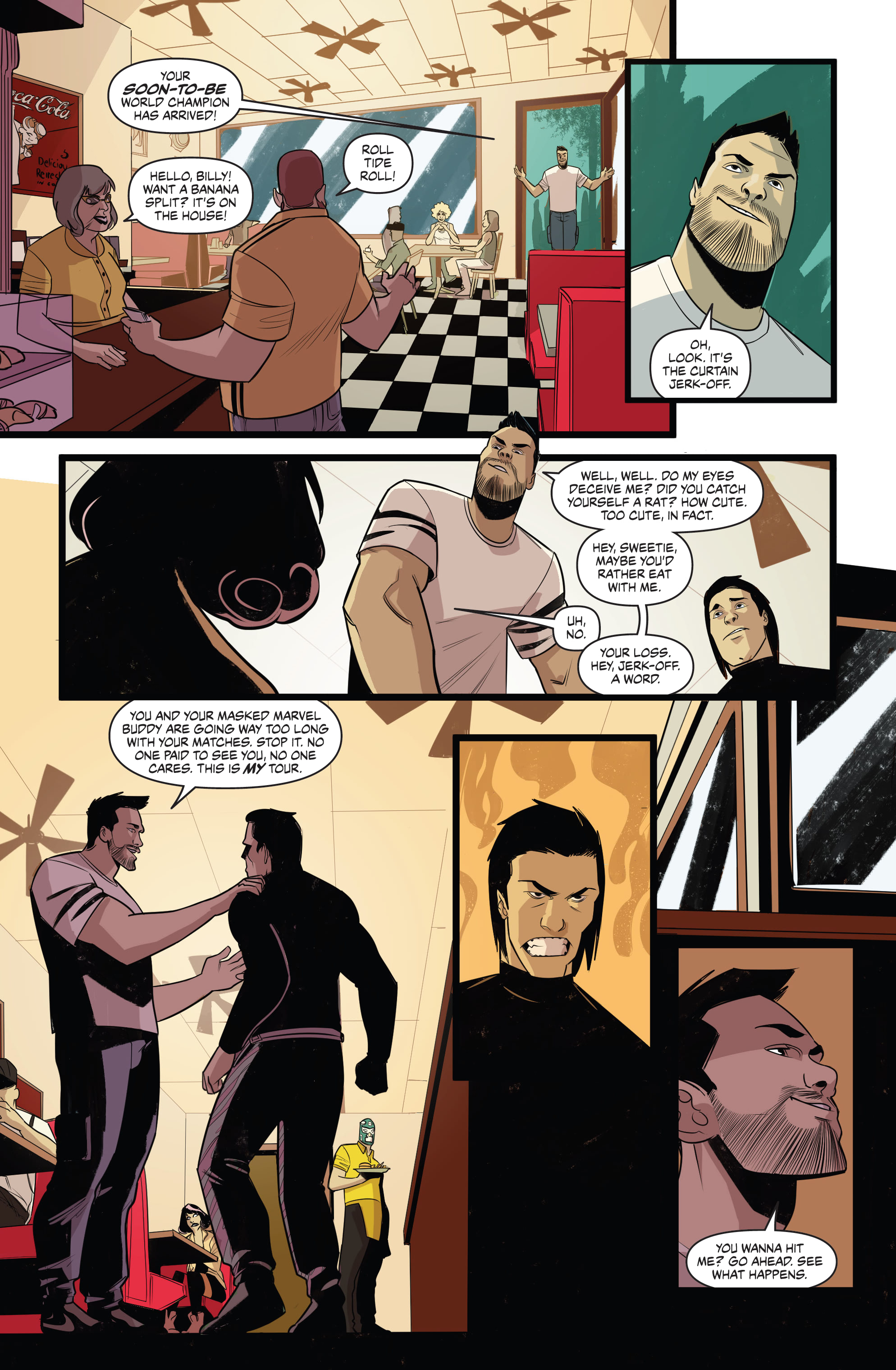 Read online Over the Ropes comic -  Issue # _TPB - 16