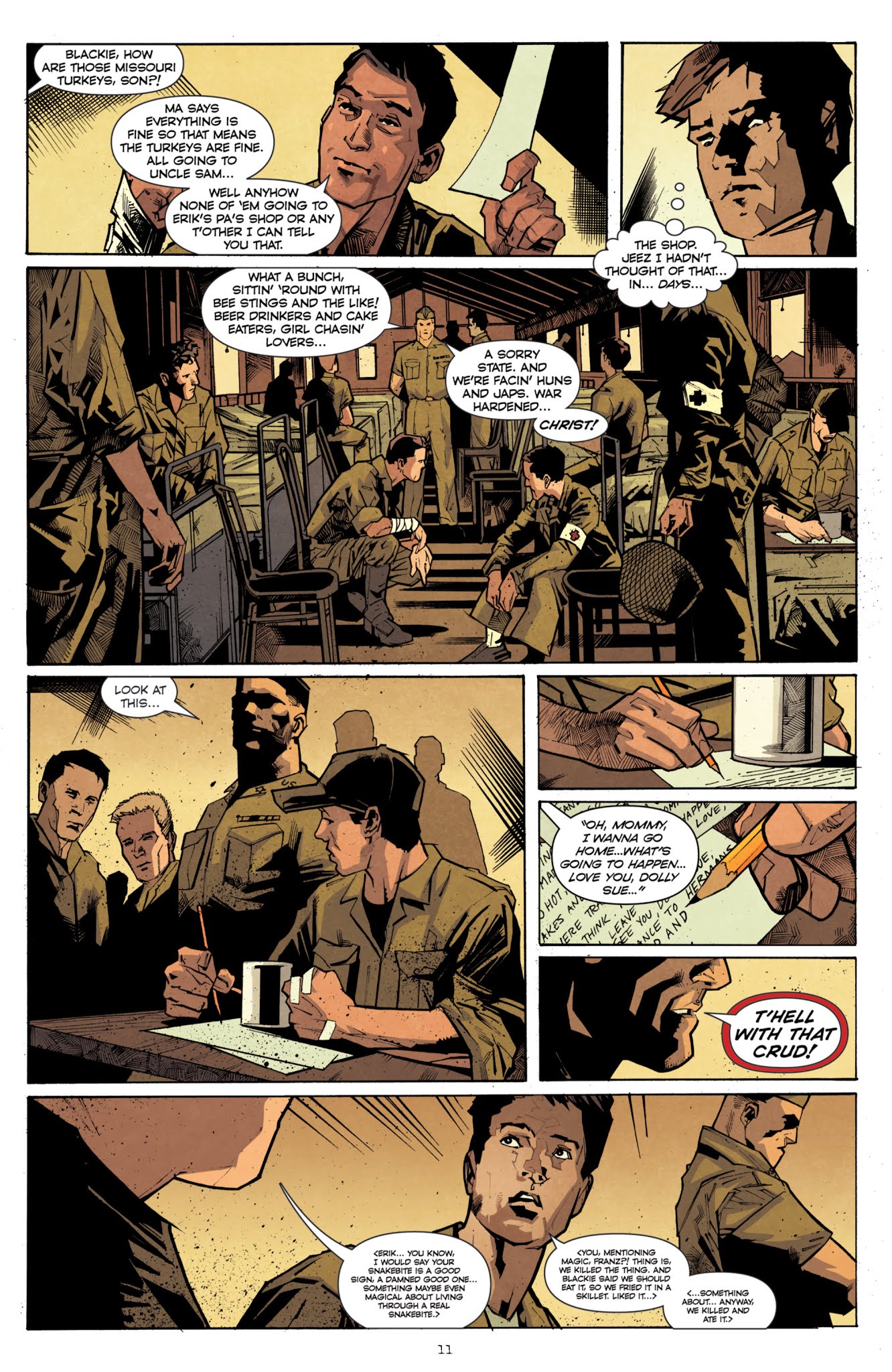 Read online Fever Ridge: A Tale of MacArthur's Jungle War comic -  Issue # _TPB - 11