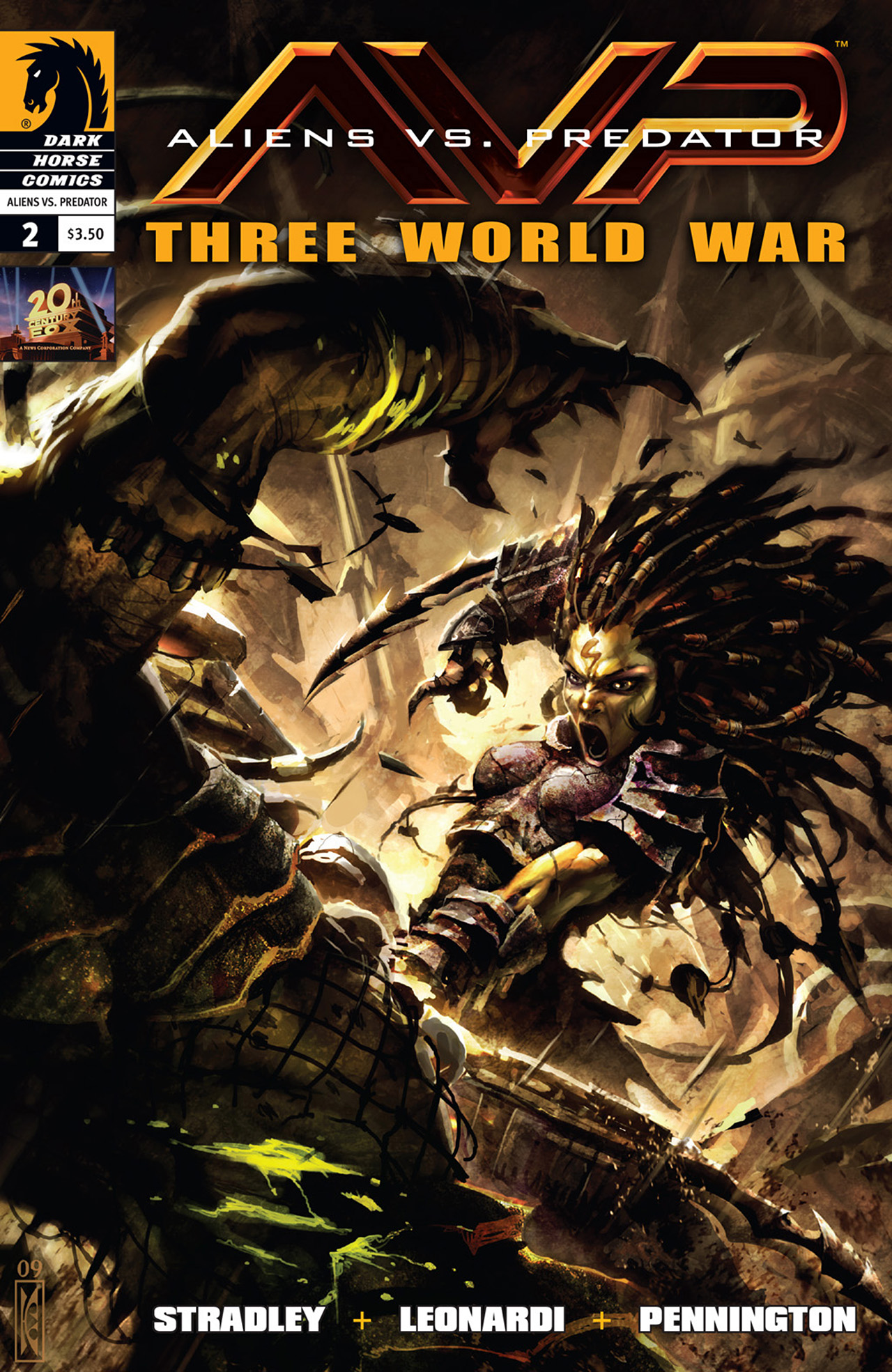 Read online Aliens vs. Predator: Three World War comic -  Issue #2 - 1