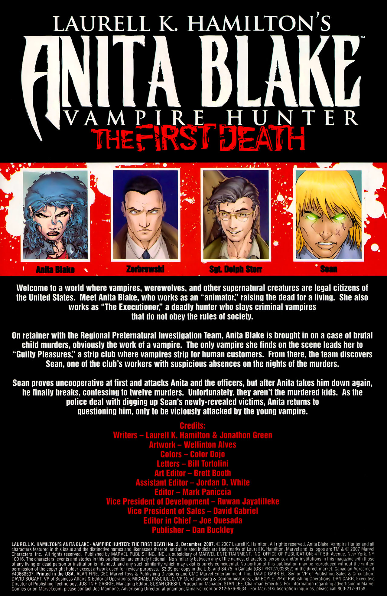 Read online Anita Blake, Vampire Hunter: The First Death comic -  Issue #2 - 4