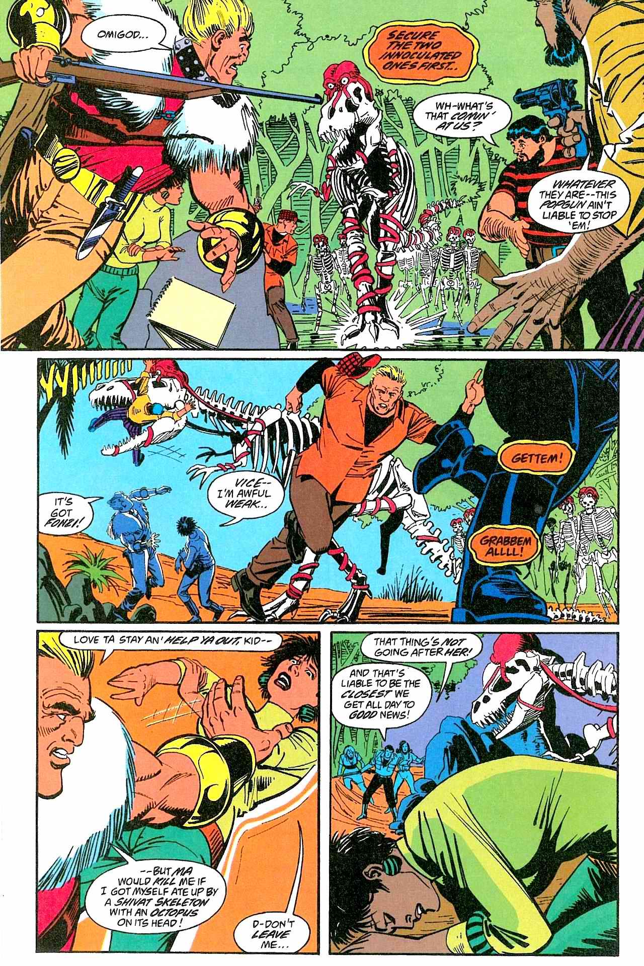Read online Cadillacs and Dinosaurs comic -  Issue #3 - 17