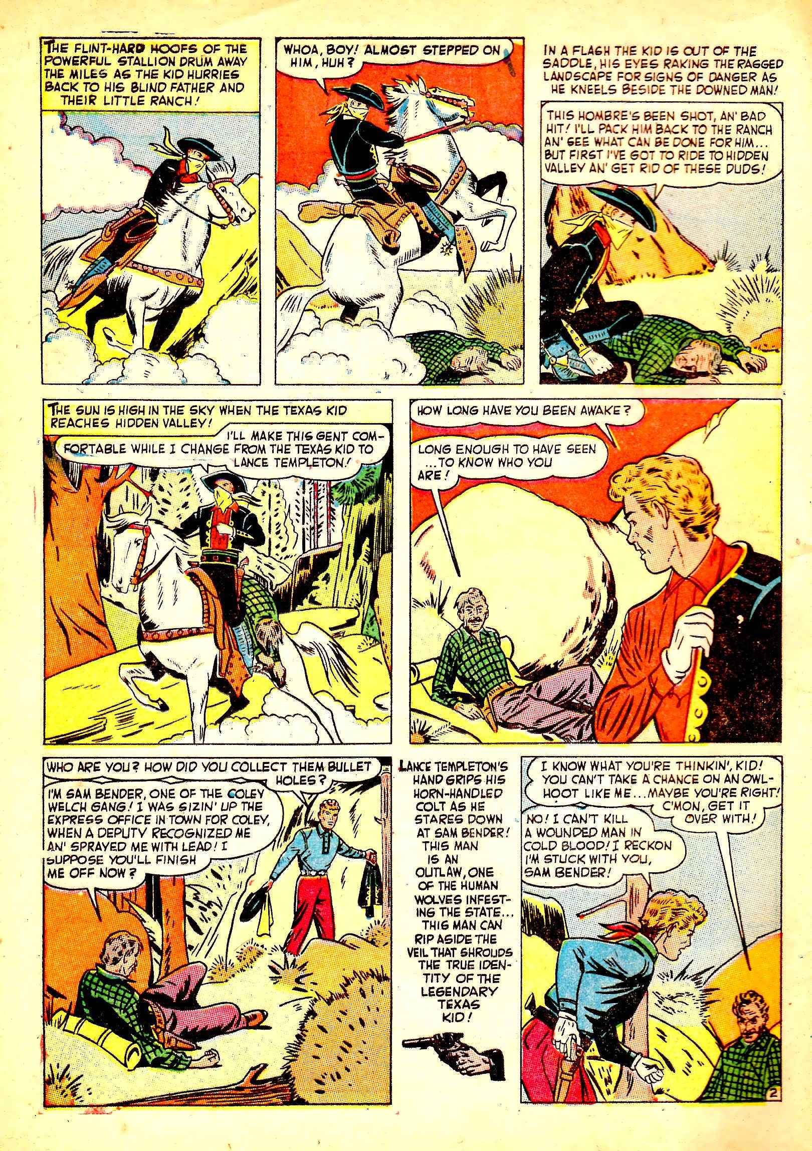 Read online Texas Kid comic -  Issue #5 - 4