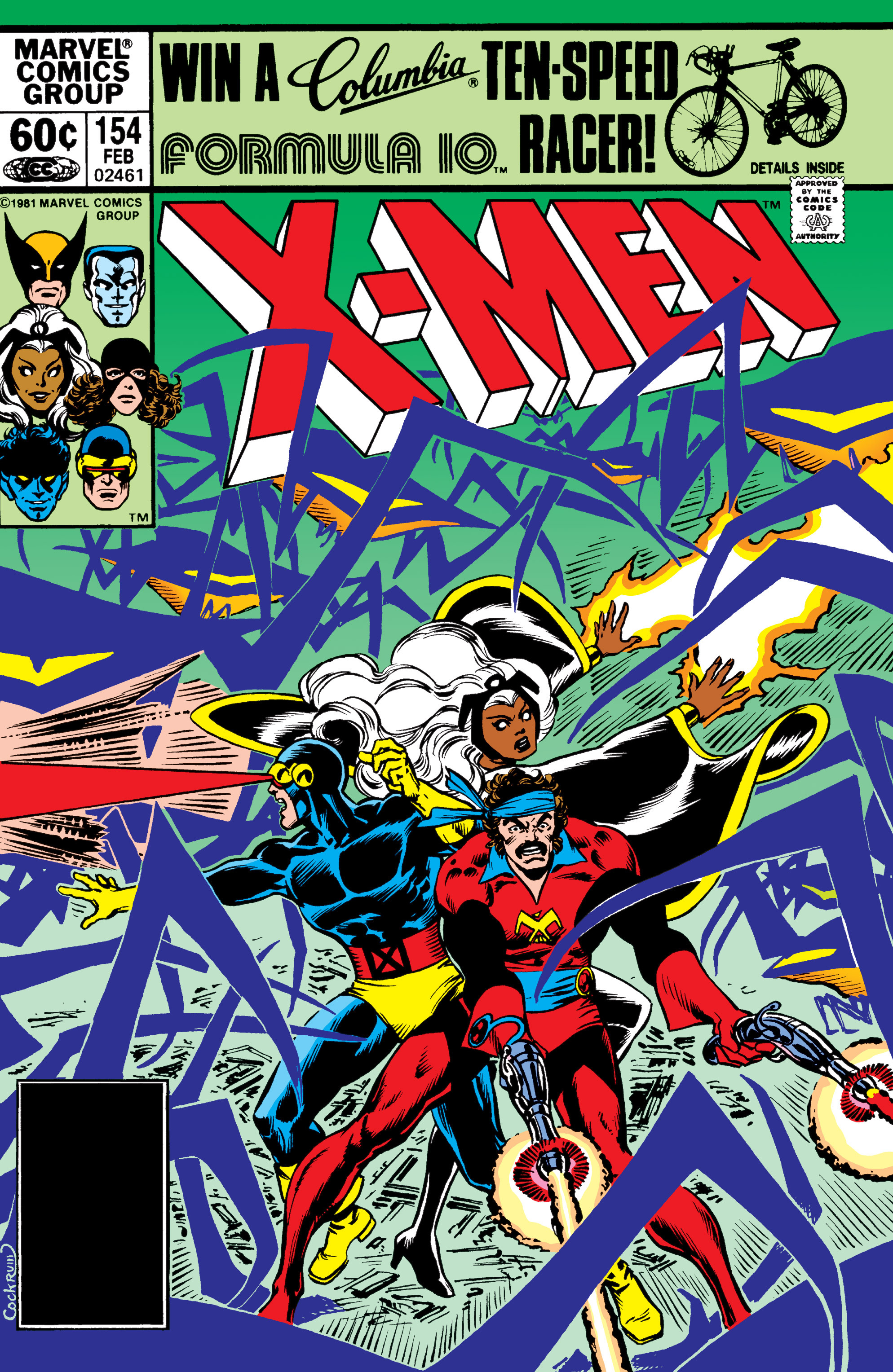 Read online Uncanny X-Men (1963) comic -  Issue #154 - 1