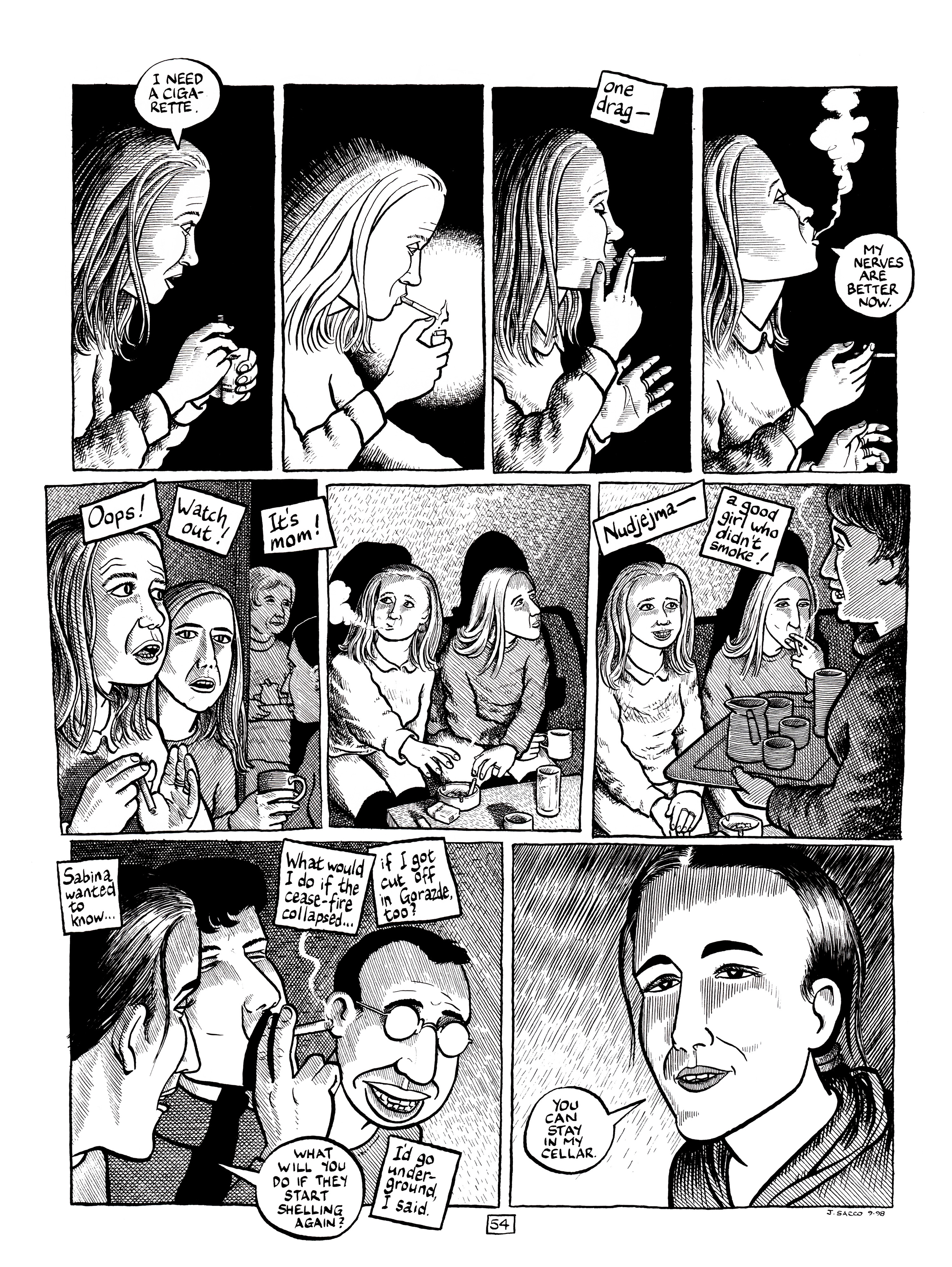 Read online Safe Area Goražde comic -  Issue # TPB (Part 1) - 92