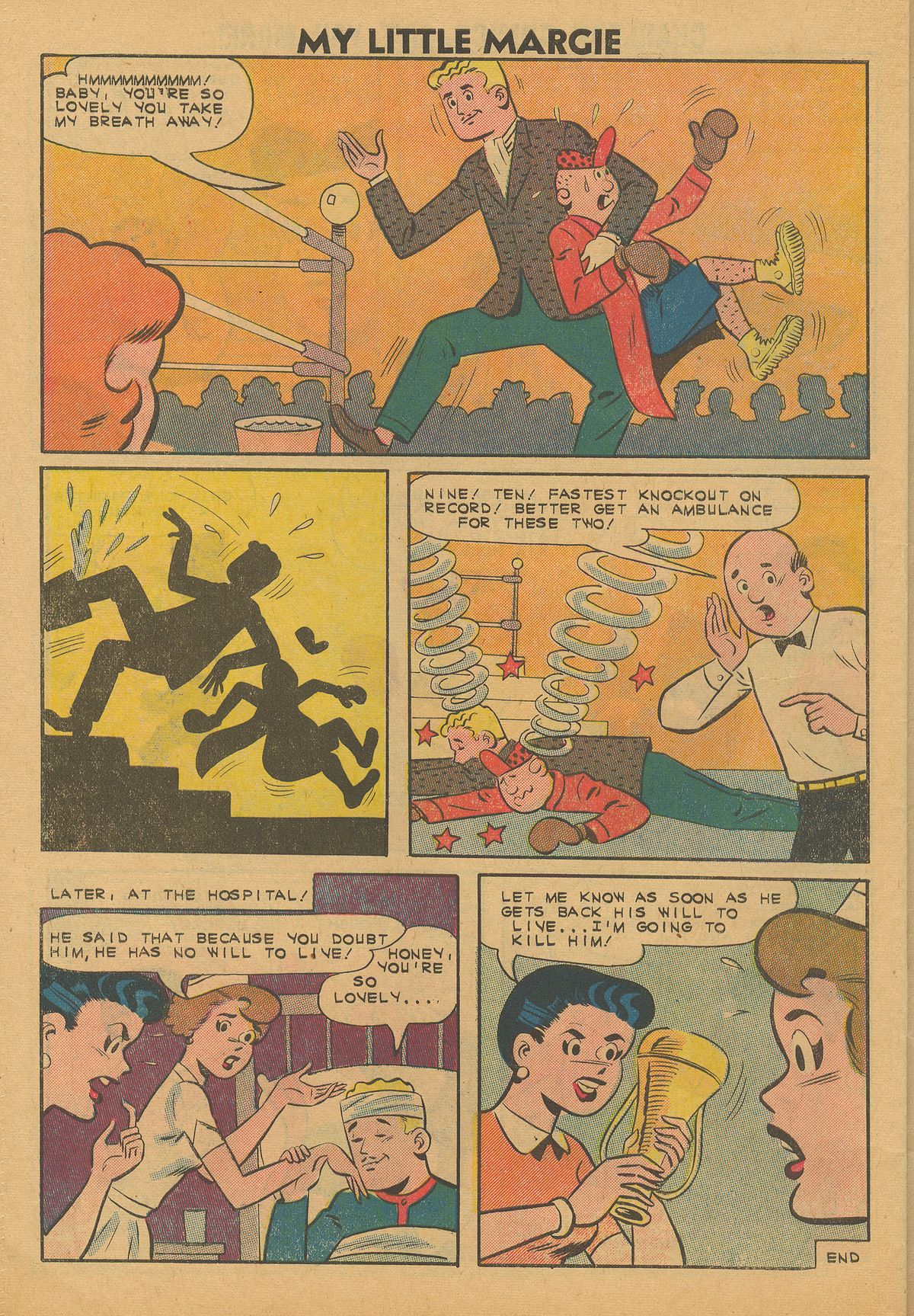 Read online My Little Margie (1954) comic -  Issue #40 - 30