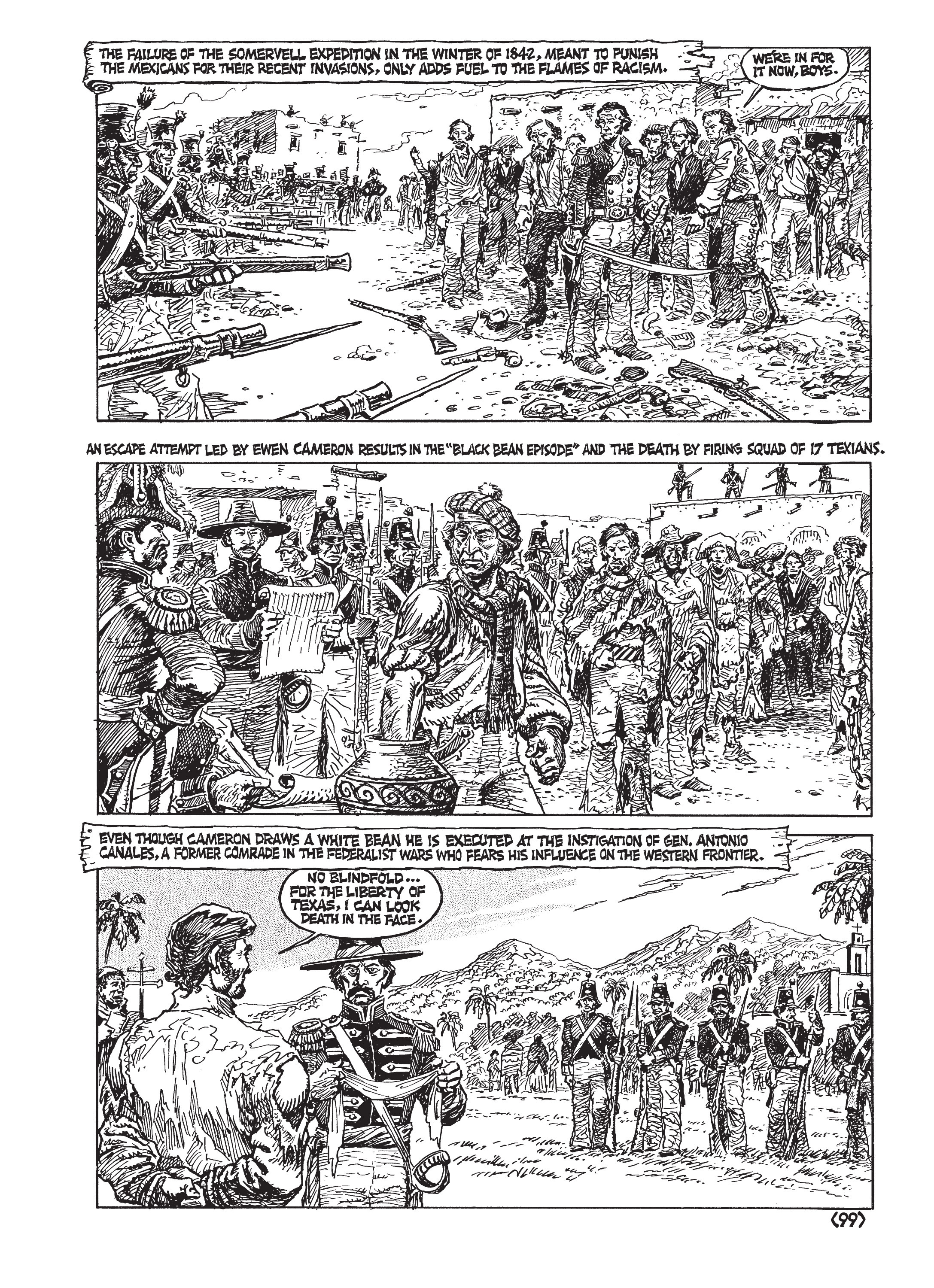 Read online Jack Jackson's American History: Los Tejanos and Lost Cause comic -  Issue # TPB (Part 2) - 3