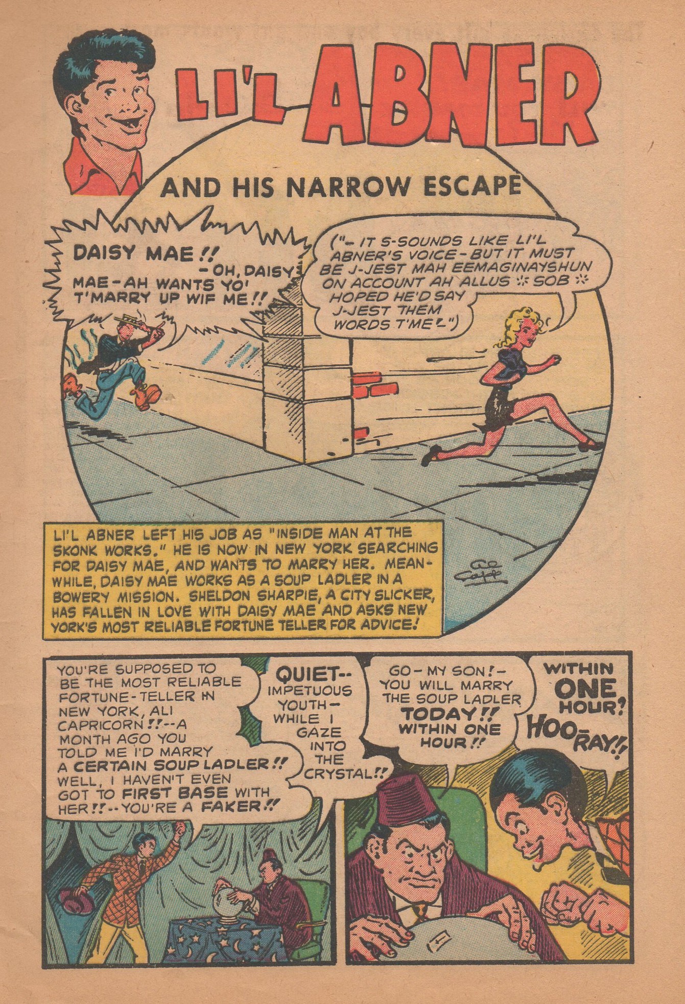 Read online Li'l Abner Comics comic -  Issue #67 - 5