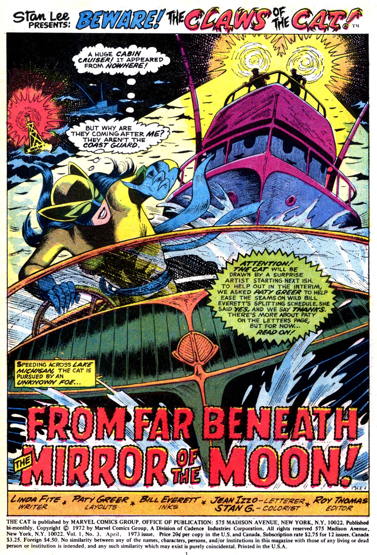 Read online The Cat comic -  Issue #3 - 2