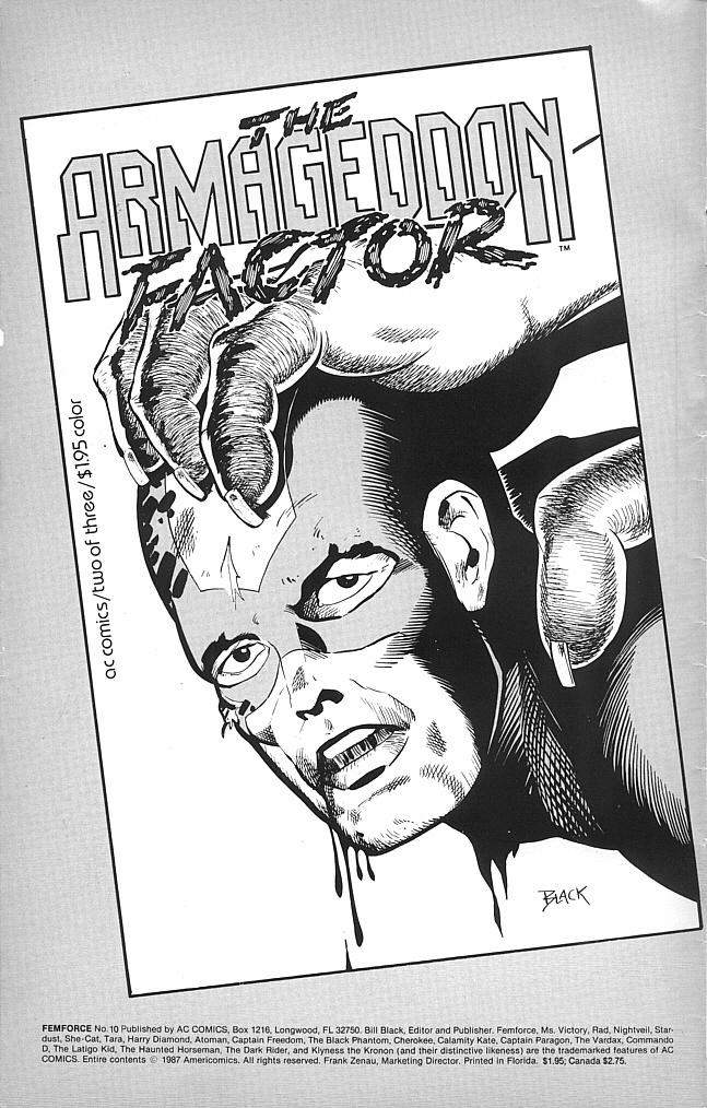 Read online Femforce comic -  Issue #10 - 2