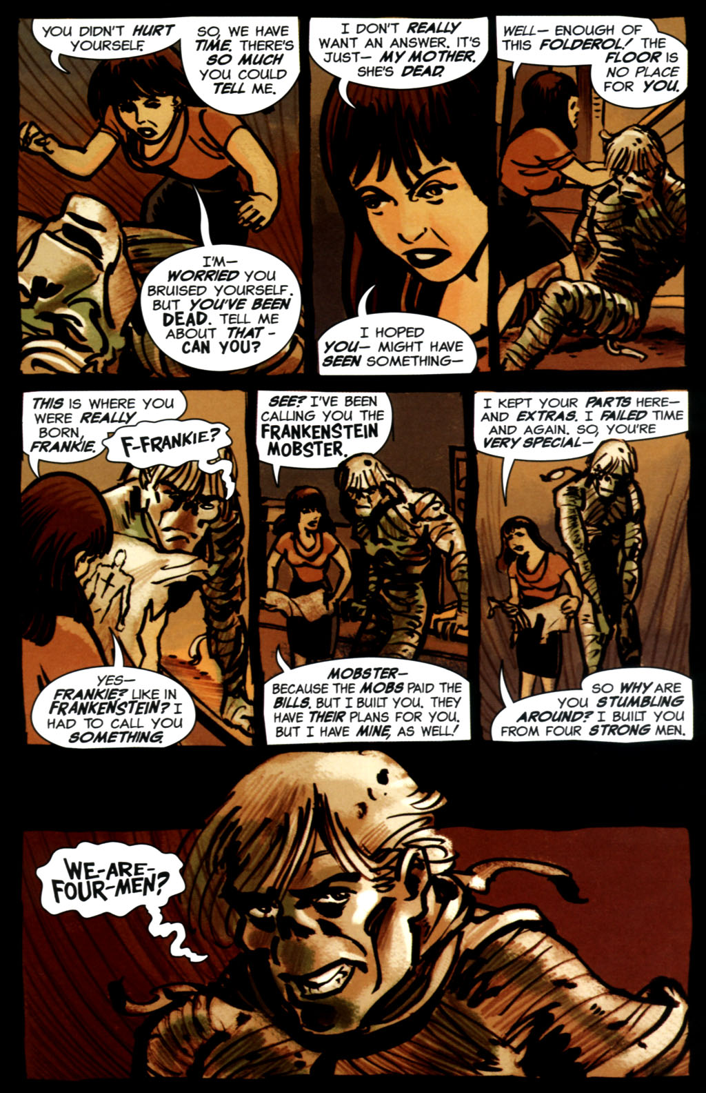 Read online Frankenstein Mobster comic -  Issue #2 - 15