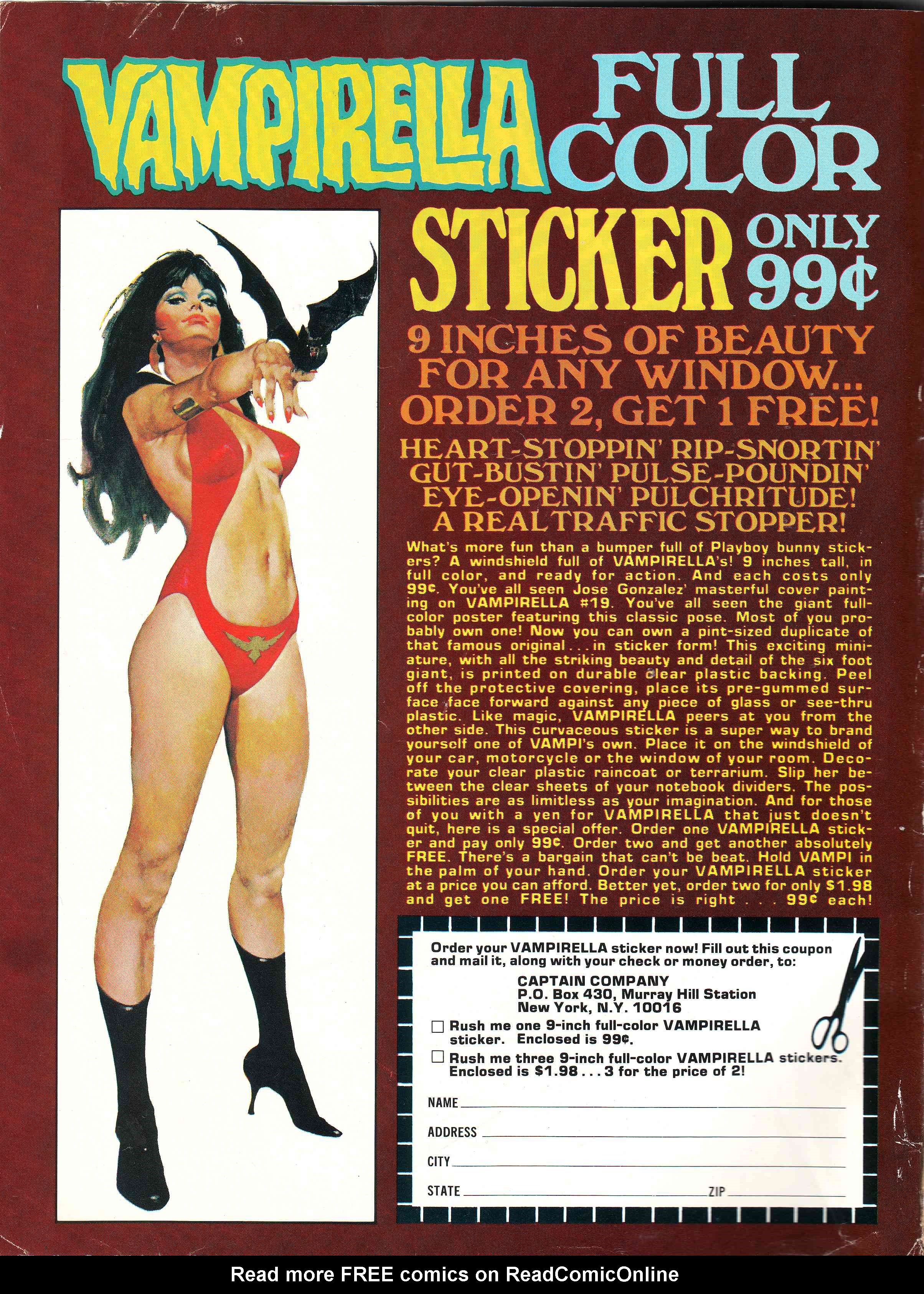 Read online Vampirella (1969) comic -  Issue #45 - 2