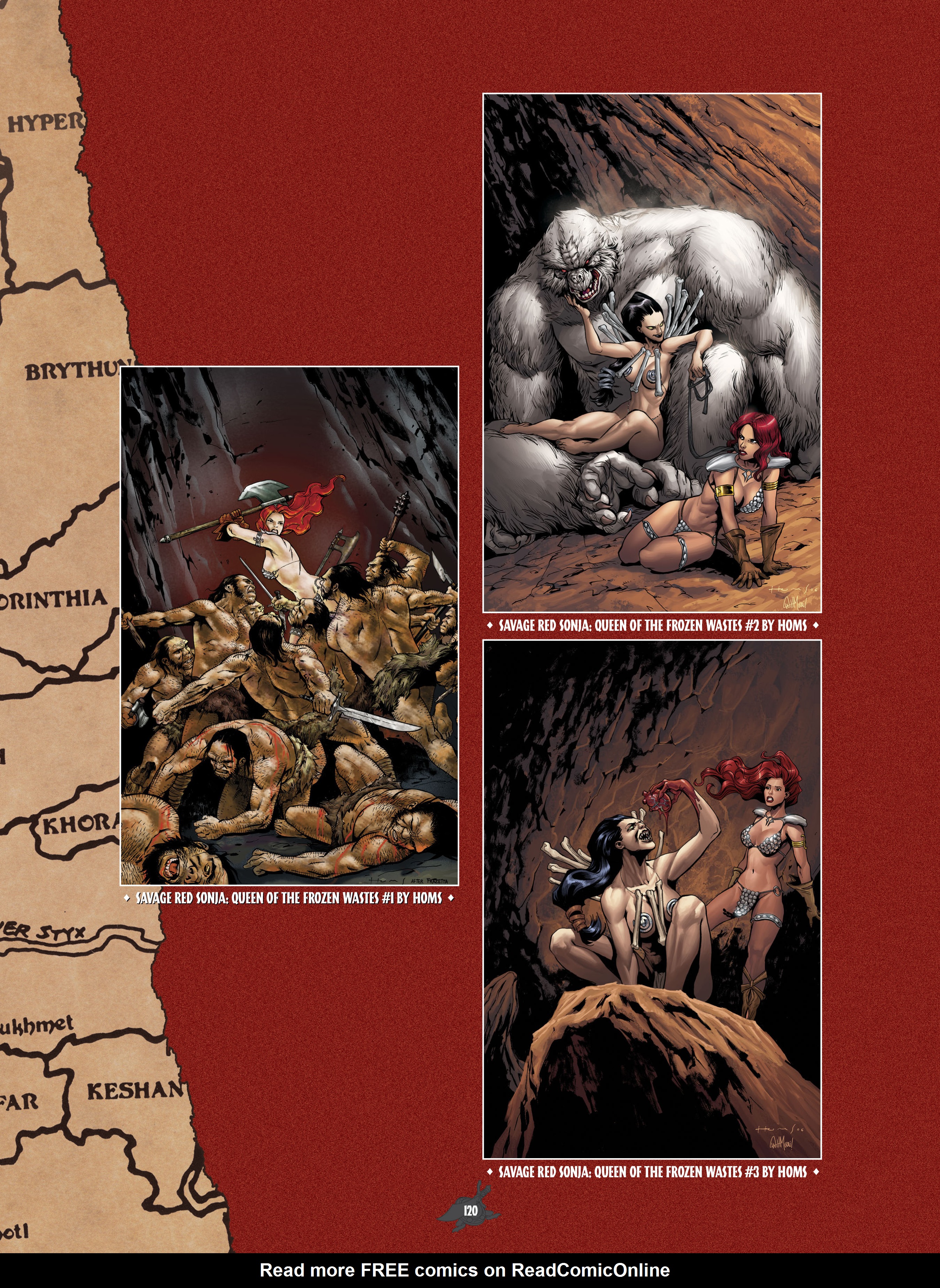 Read online The Art of Red Sonja comic -  Issue # TPB 1 (Part 2) - 19
