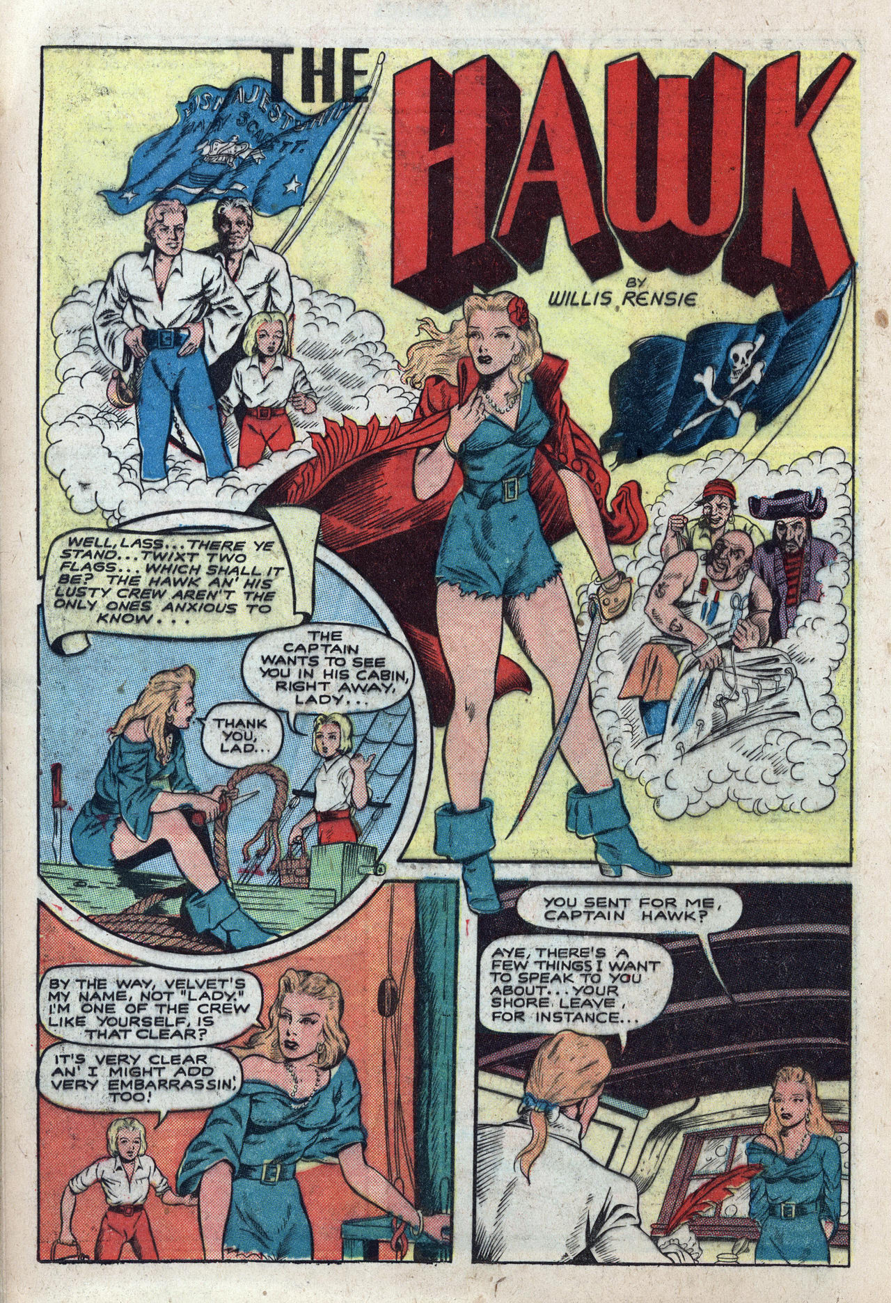 Read online Jumbo Comics comic -  Issue #66 - 22