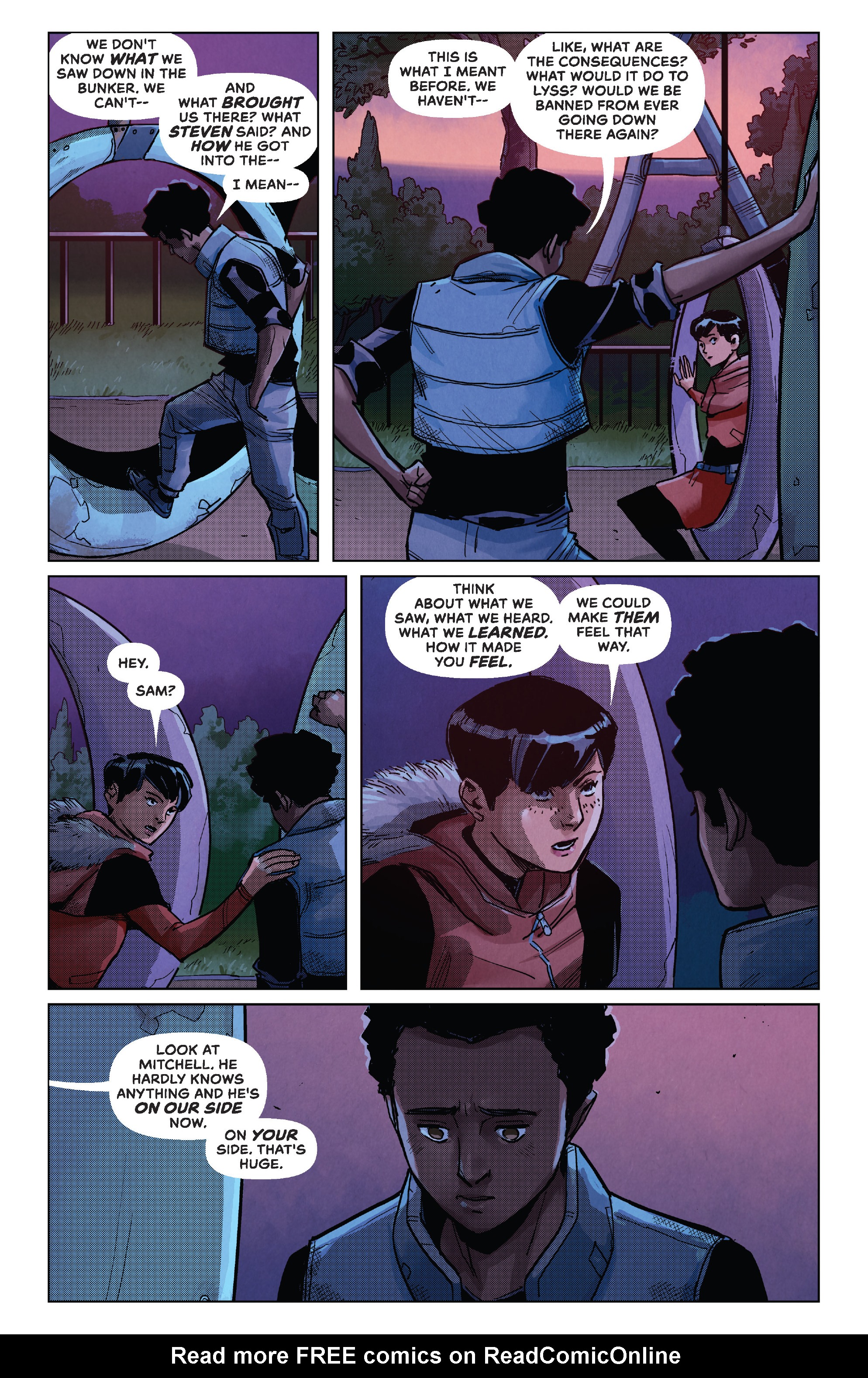 Read online Outpost Zero comic -  Issue #11 - 15