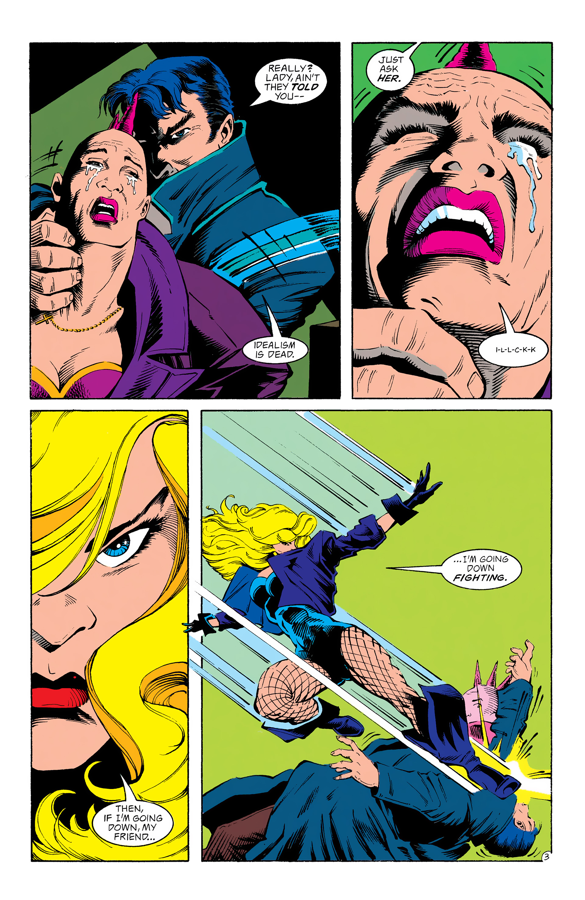 Read online Black Canary (1993) comic -  Issue #3 - 4