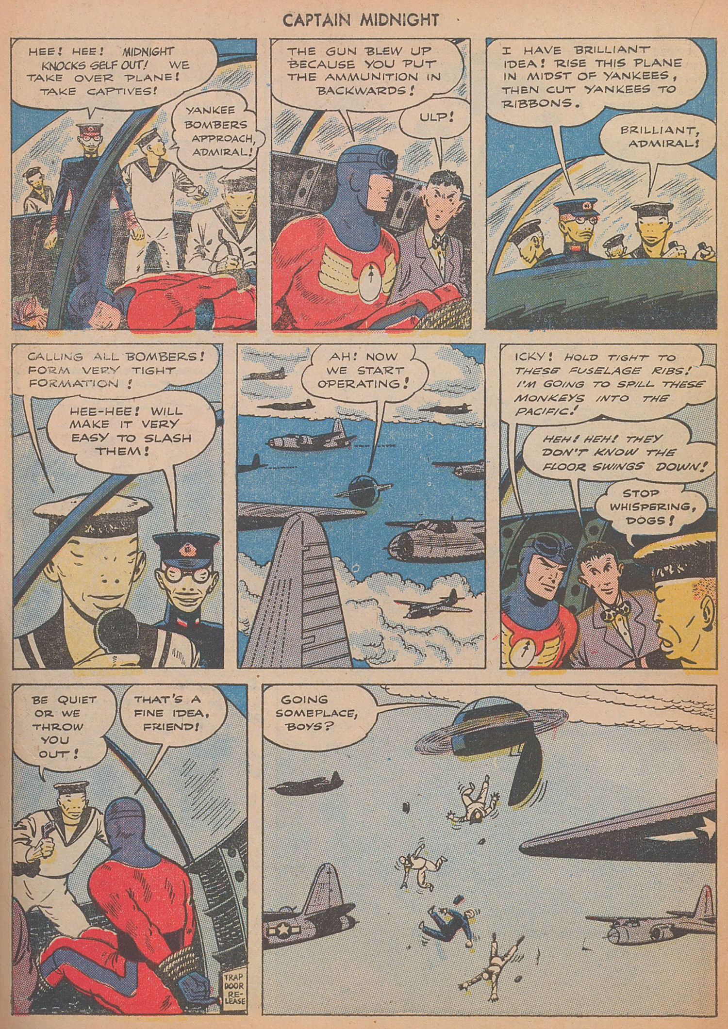 Read online Captain Midnight (1942) comic -  Issue #29 - 18