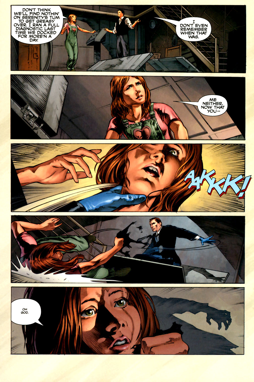 Read online Serenity comic -  Issue #3 - 12