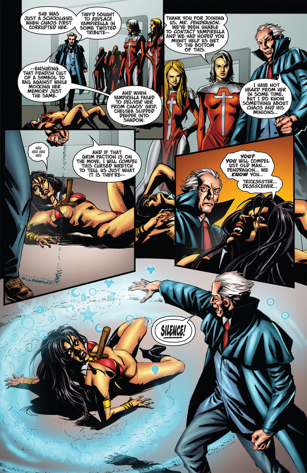 Read online Vampirella and the Scarlet Legion comic -  Issue # TPB - 15