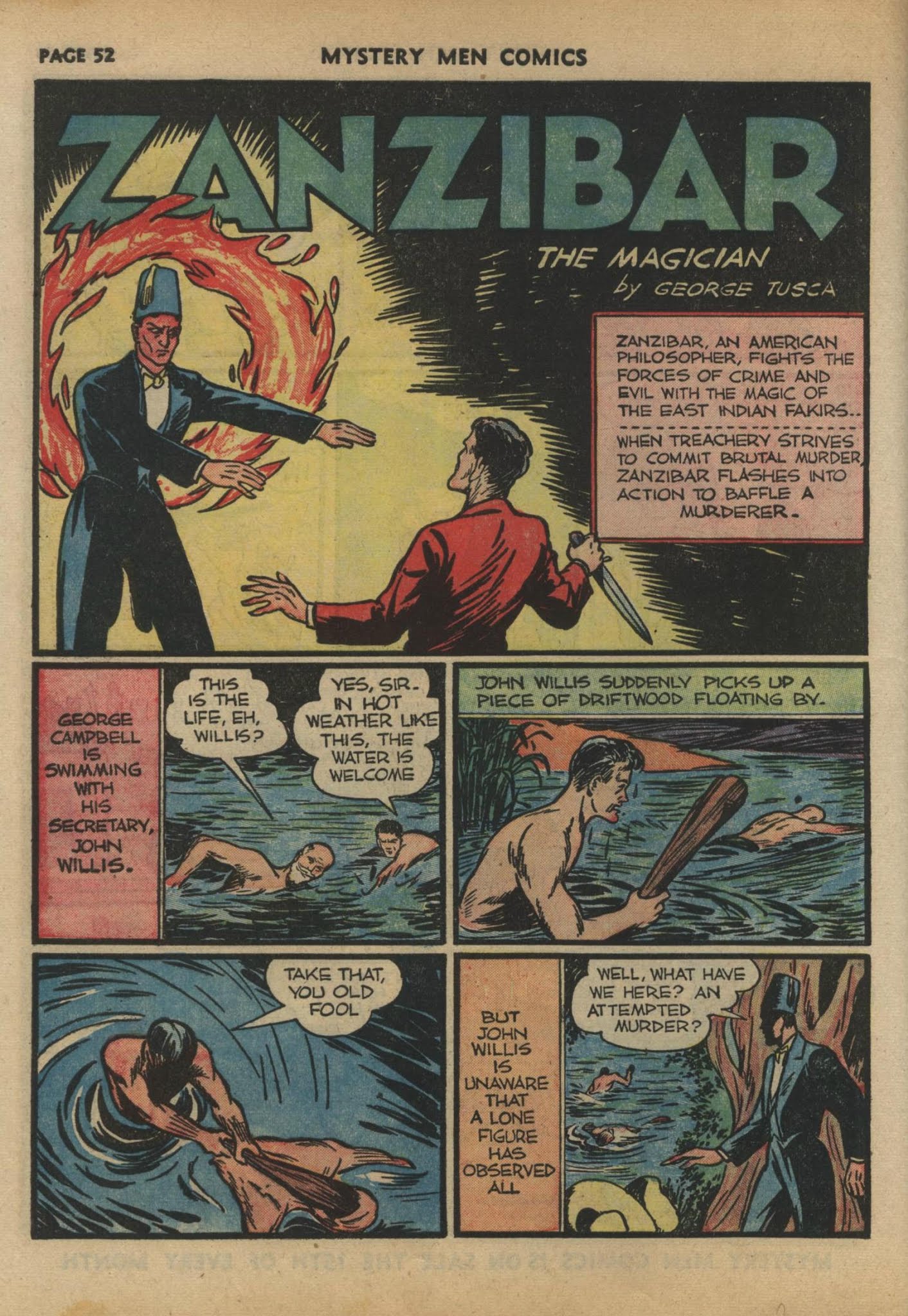 Read online Mystery Men Comics comic -  Issue #18 - 54