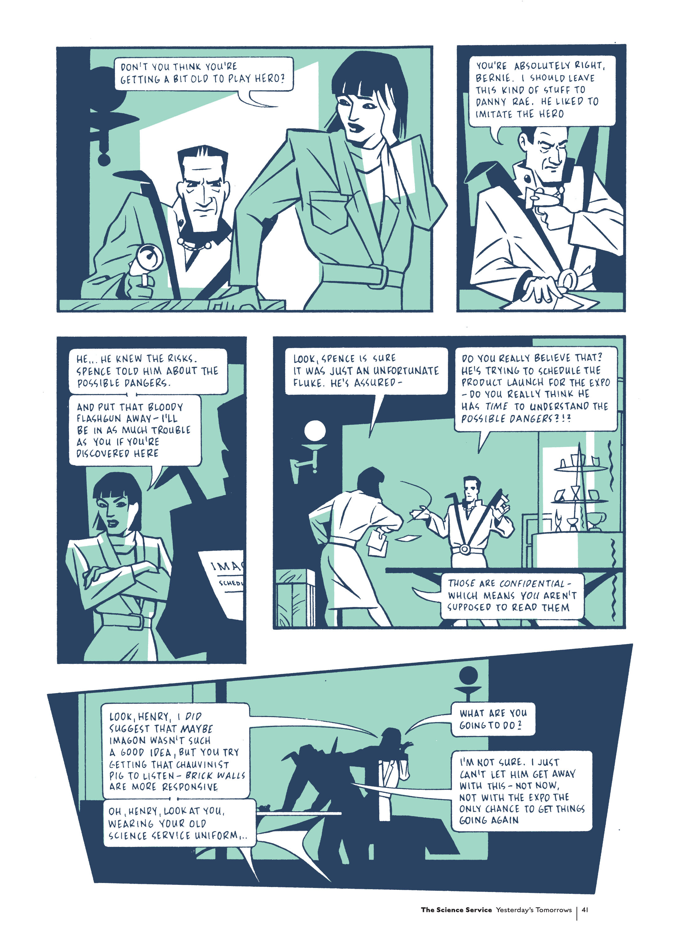 Read online Yesterday's Tomorrows comic -  Issue # TPB (Part 1) - 39