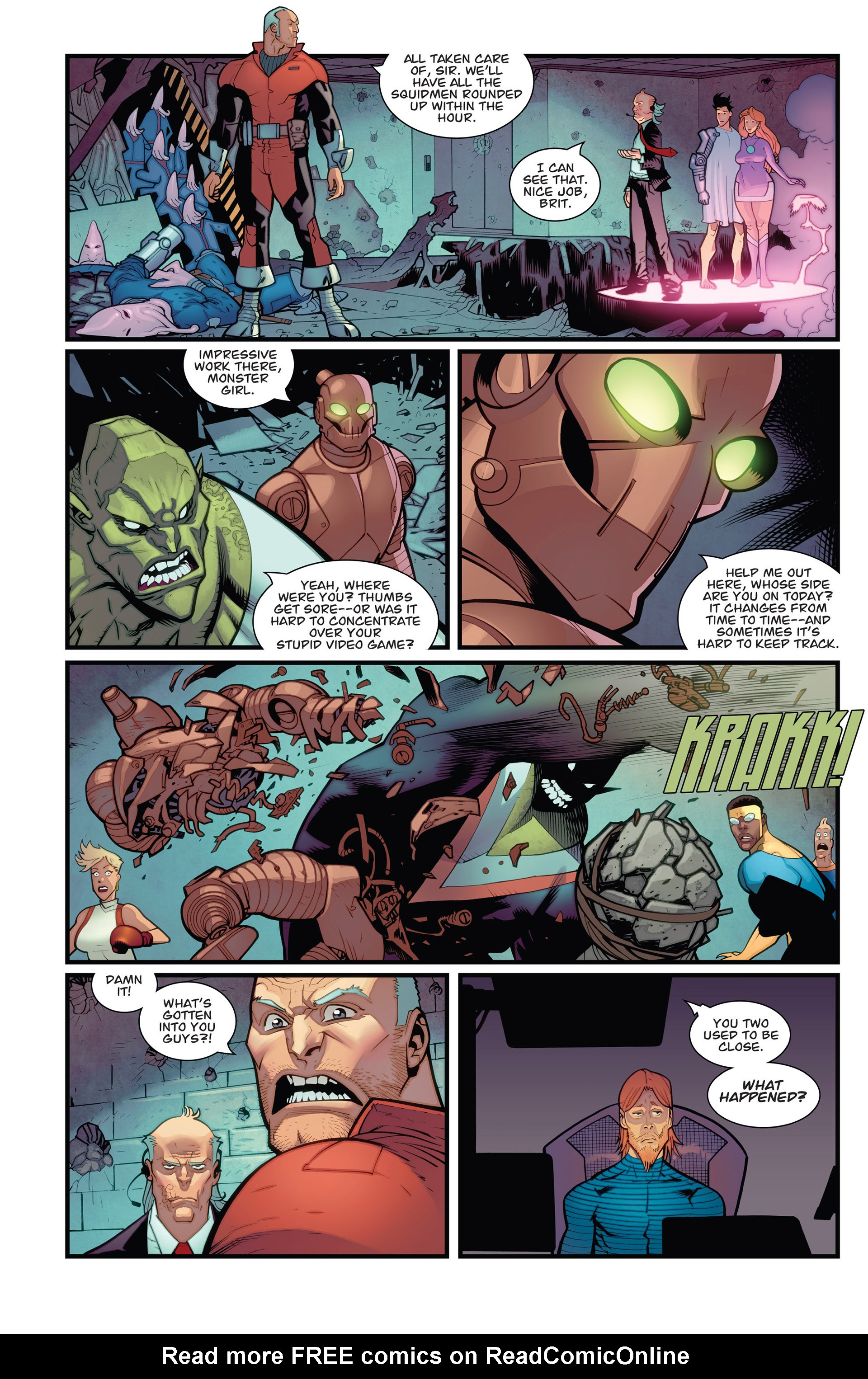 Read online Invincible comic -  Issue # _TPB 17 - What's Happening - 34