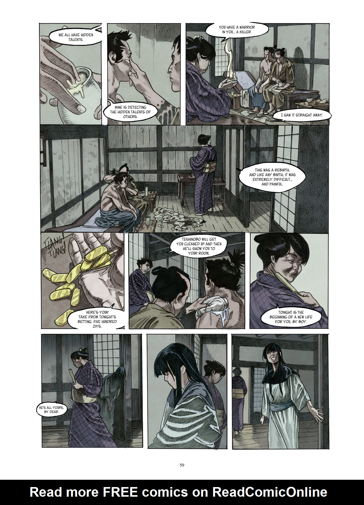 Read online The Mask Of A Thousand Tears comic -  Issue #1 - 57