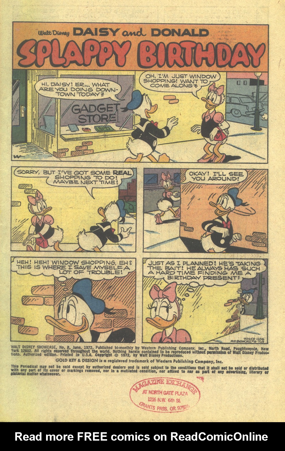 Read online Walt Disney Showcase (1970) comic -  Issue #8 - 3