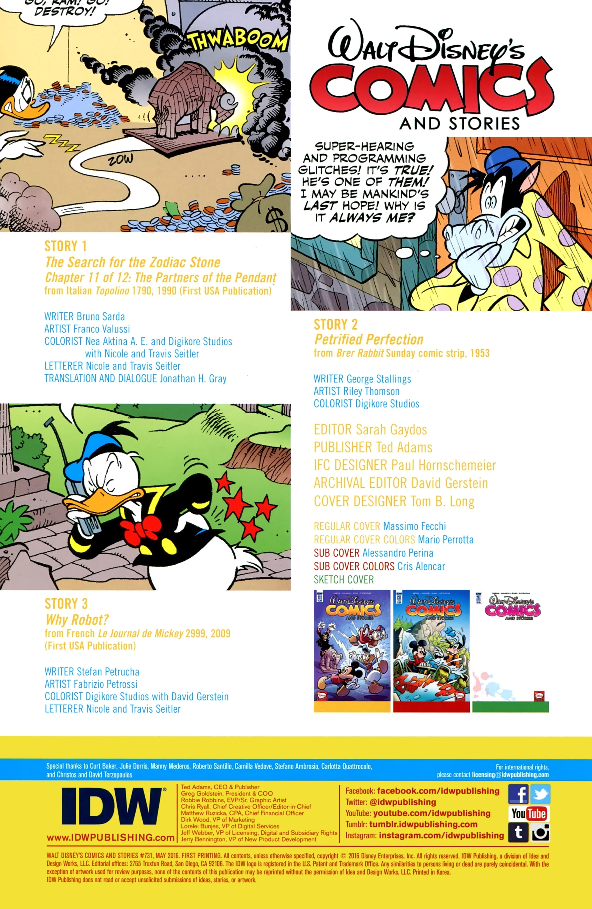 Read online Walt Disney's Comics and Stories comic -  Issue #731 - 2