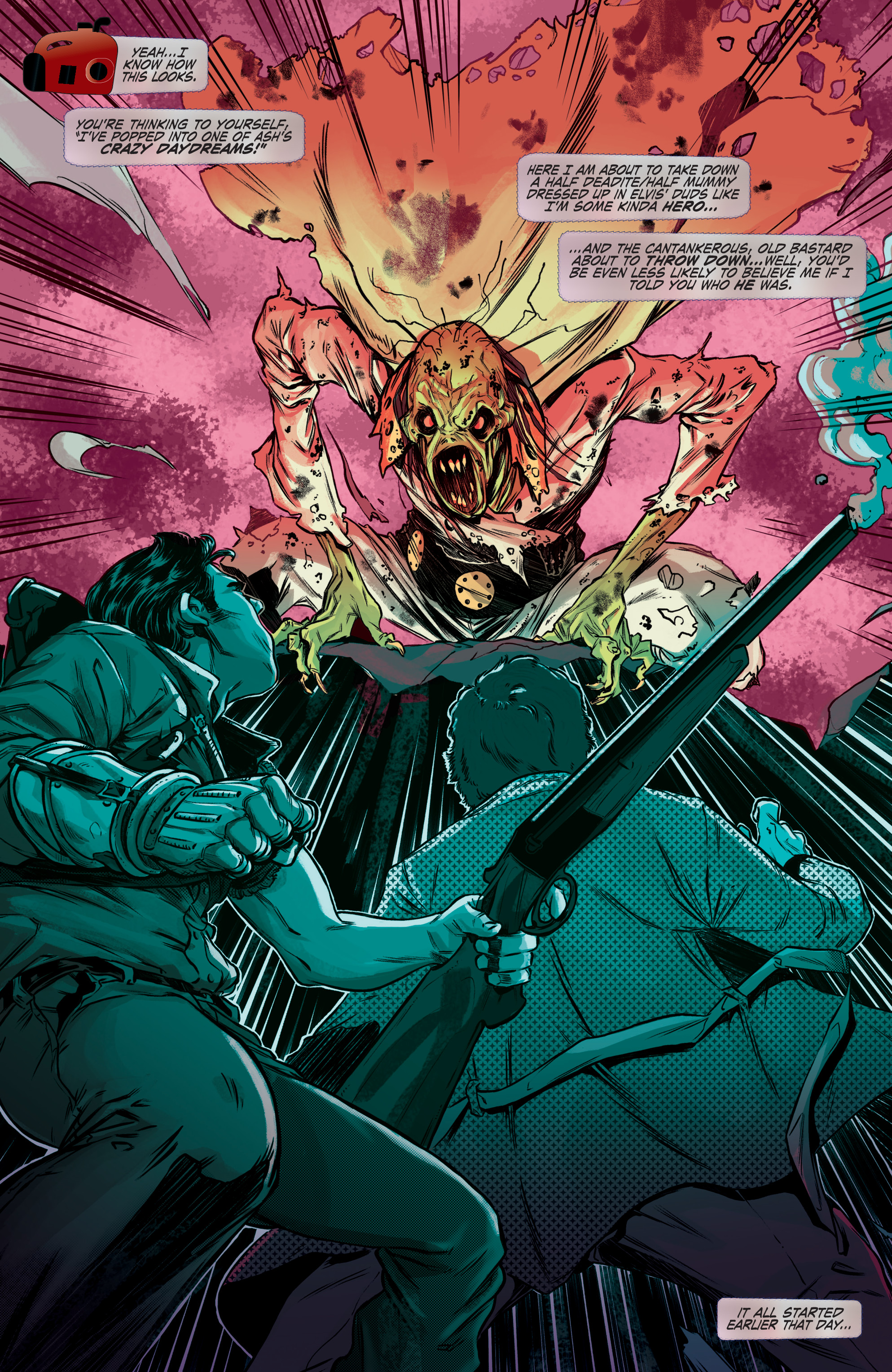 Read online Army of Darkness/Bubba Ho-Tep comic -  Issue #1 - 7