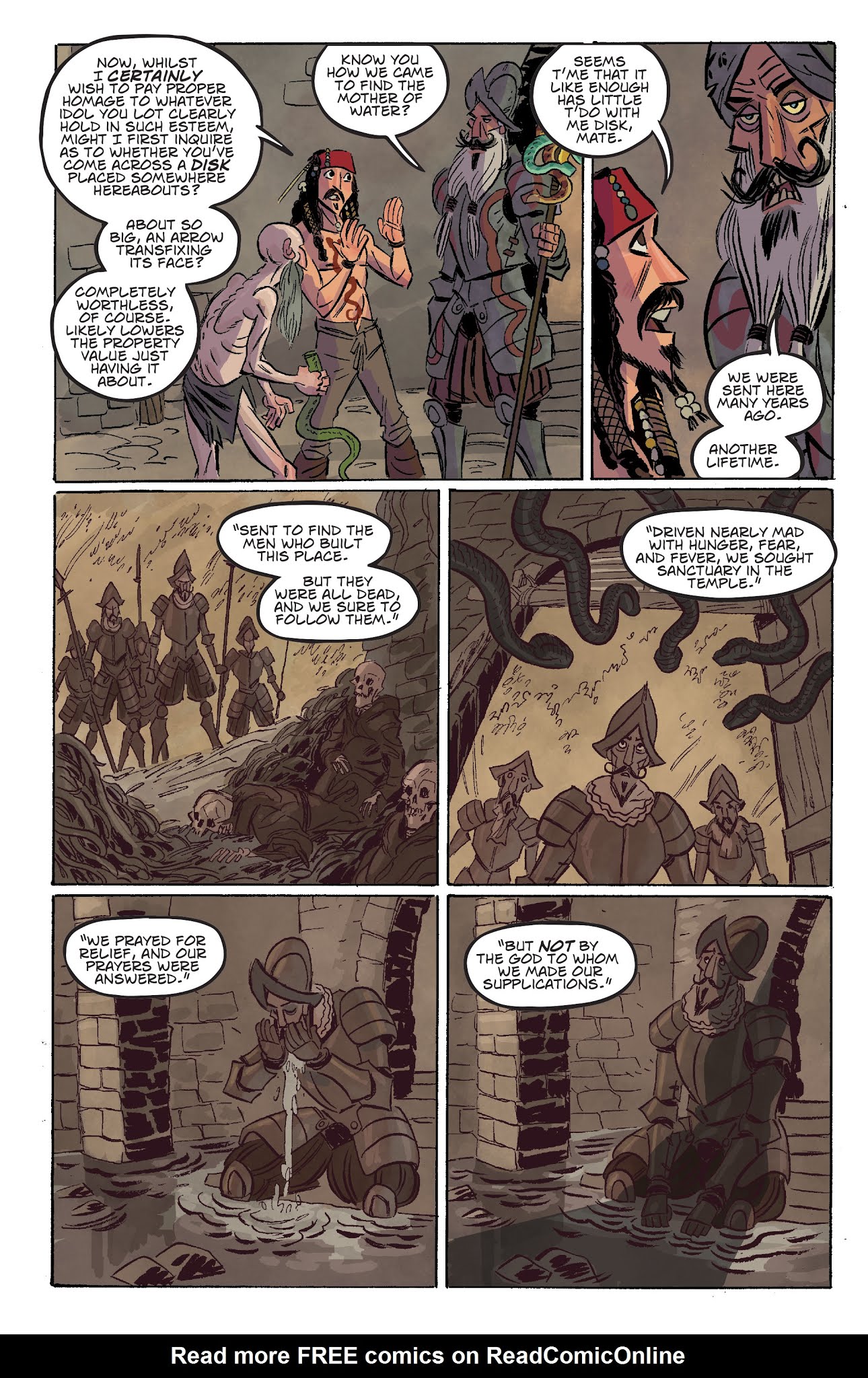 Read online Disney Pirates of the Caribbean comic -  Issue #4 - 13