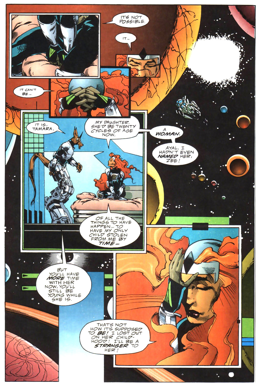 Read online Alien Legion: On the Edge comic -  Issue #3 - 22